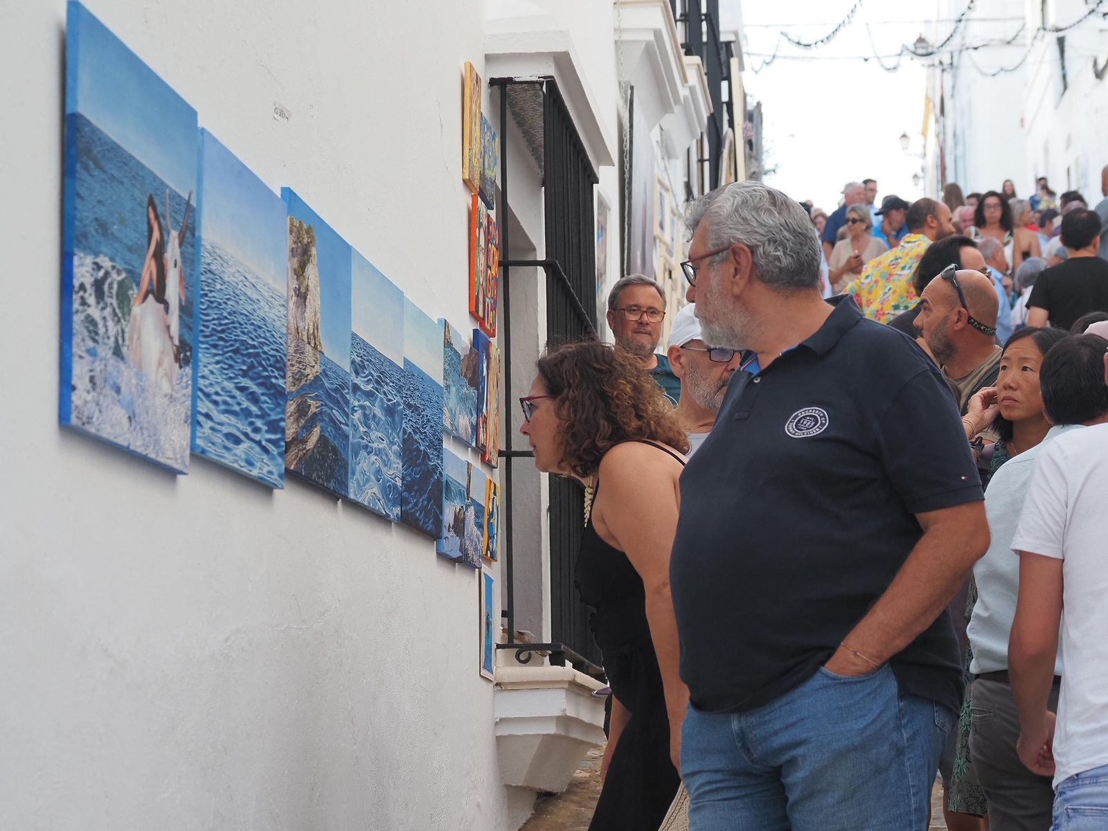 'Un paseo por el arte' en Ayamonte: las mejores imágenes