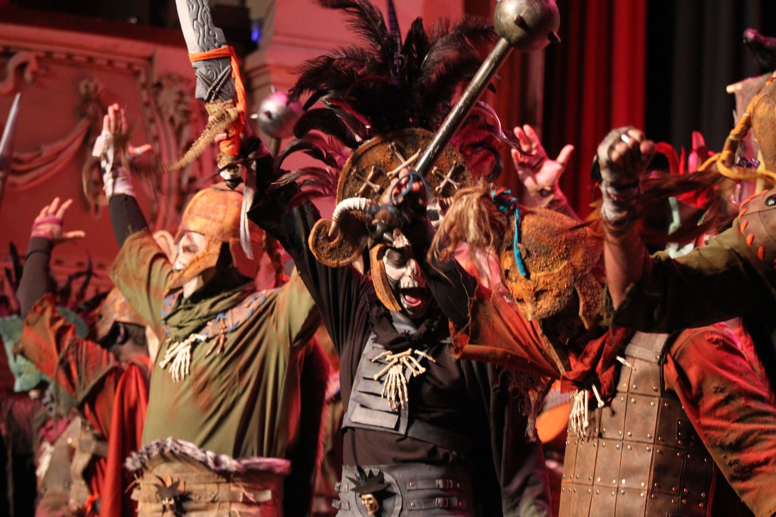 Imágenes del primer día de preliminares de concurso del Carnaval Colombino 2018