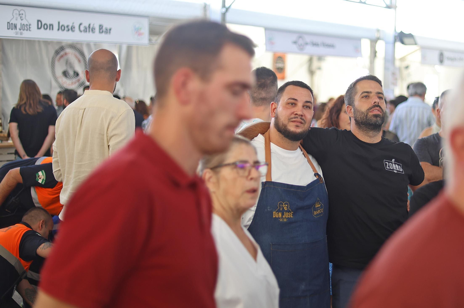 Imágenes de la Feria de la Tapa de Huelva en la mañana del domingo