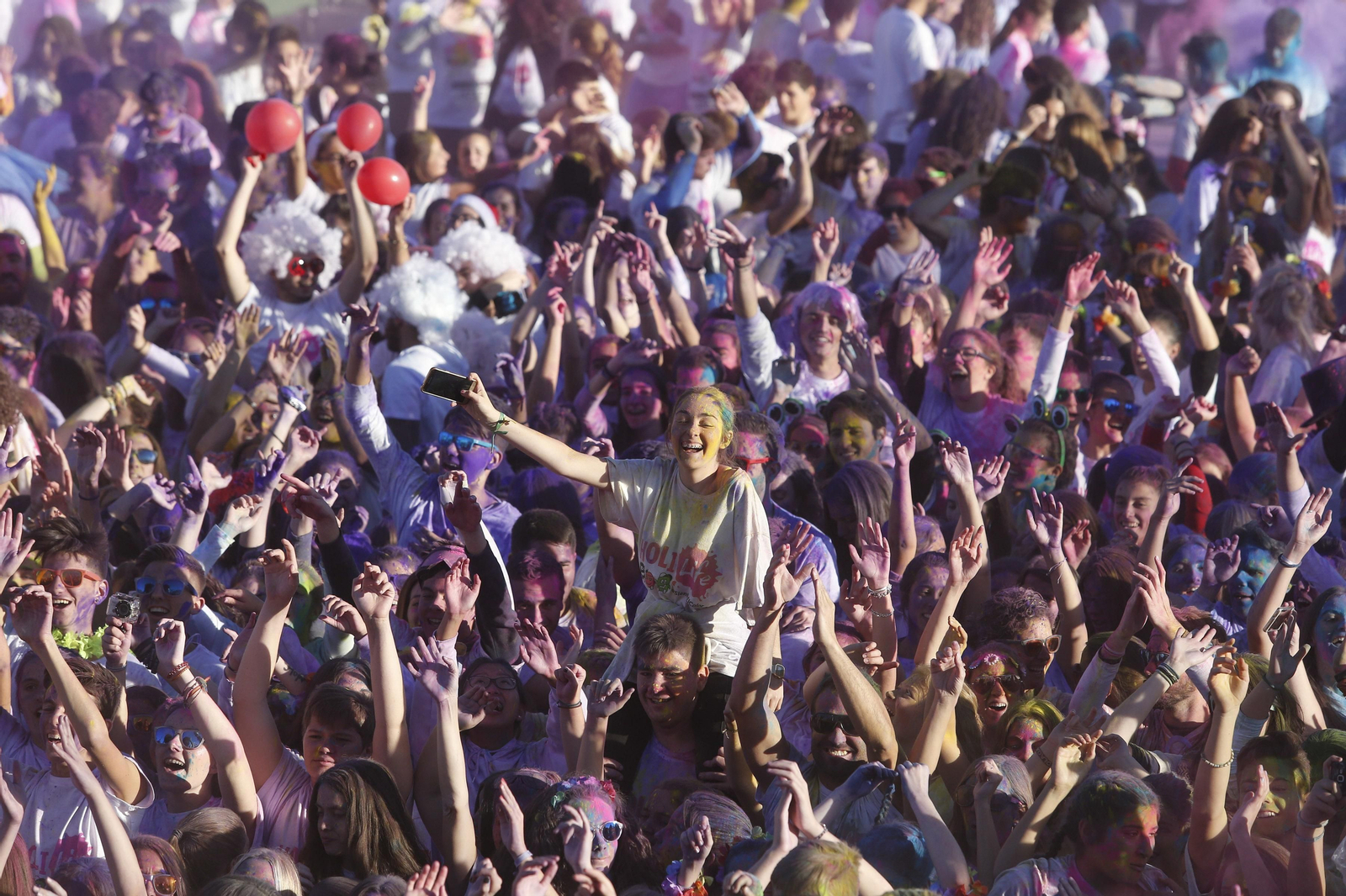 Imágenes del Holi Live en Granada