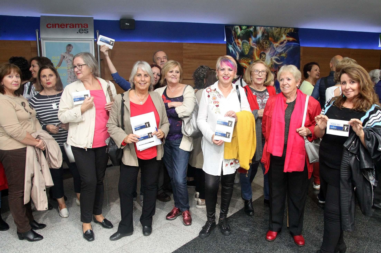 Imágenes de la proyección de la película Bernarda en CineBox Aqualon