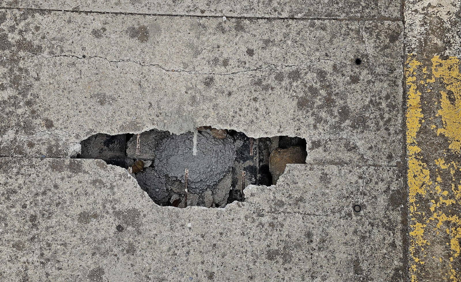 Fotos de los desperfectos en las barriadas de Getares en Algeciras