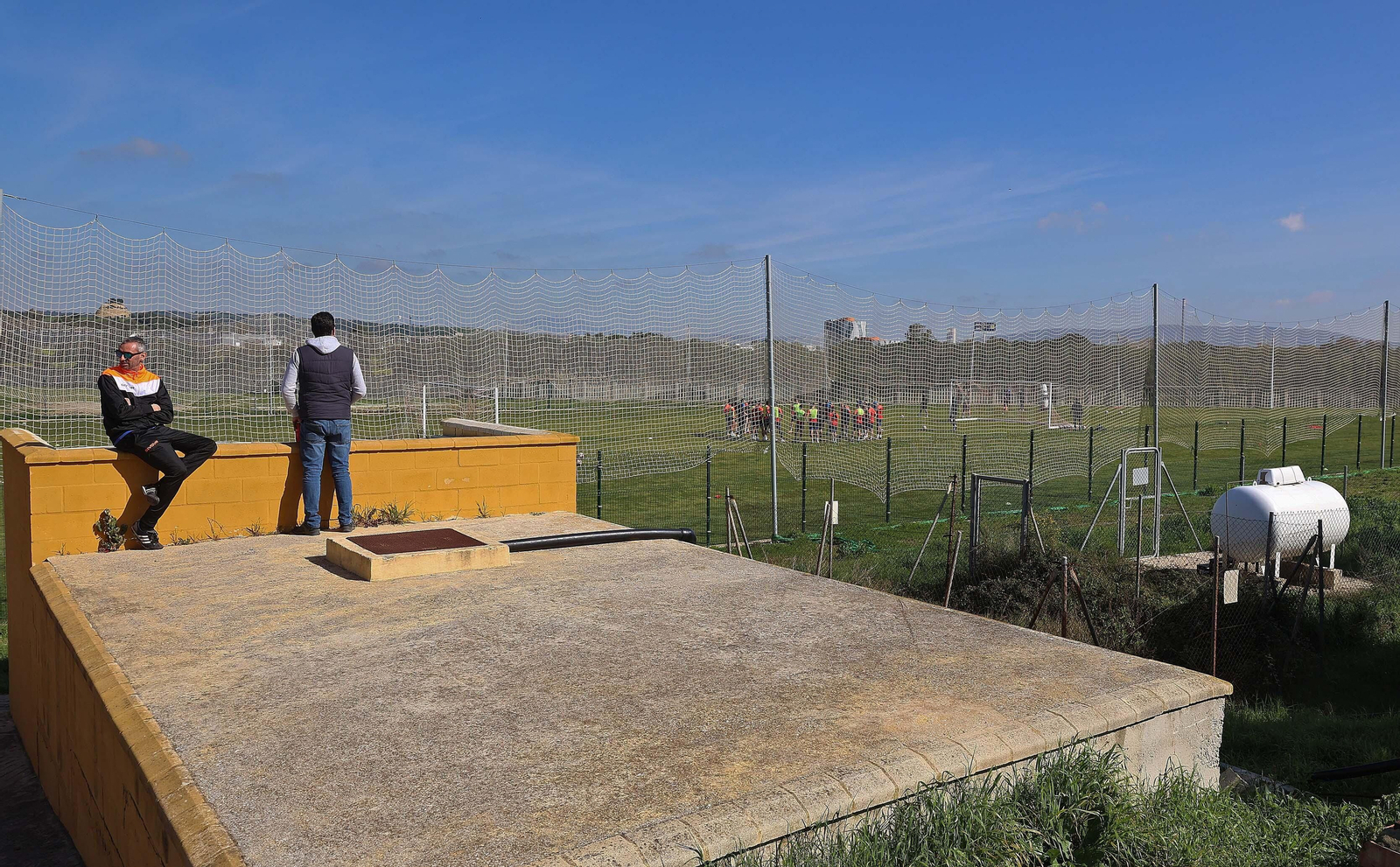 Imágenes del entrenamiento del Algeciras CF