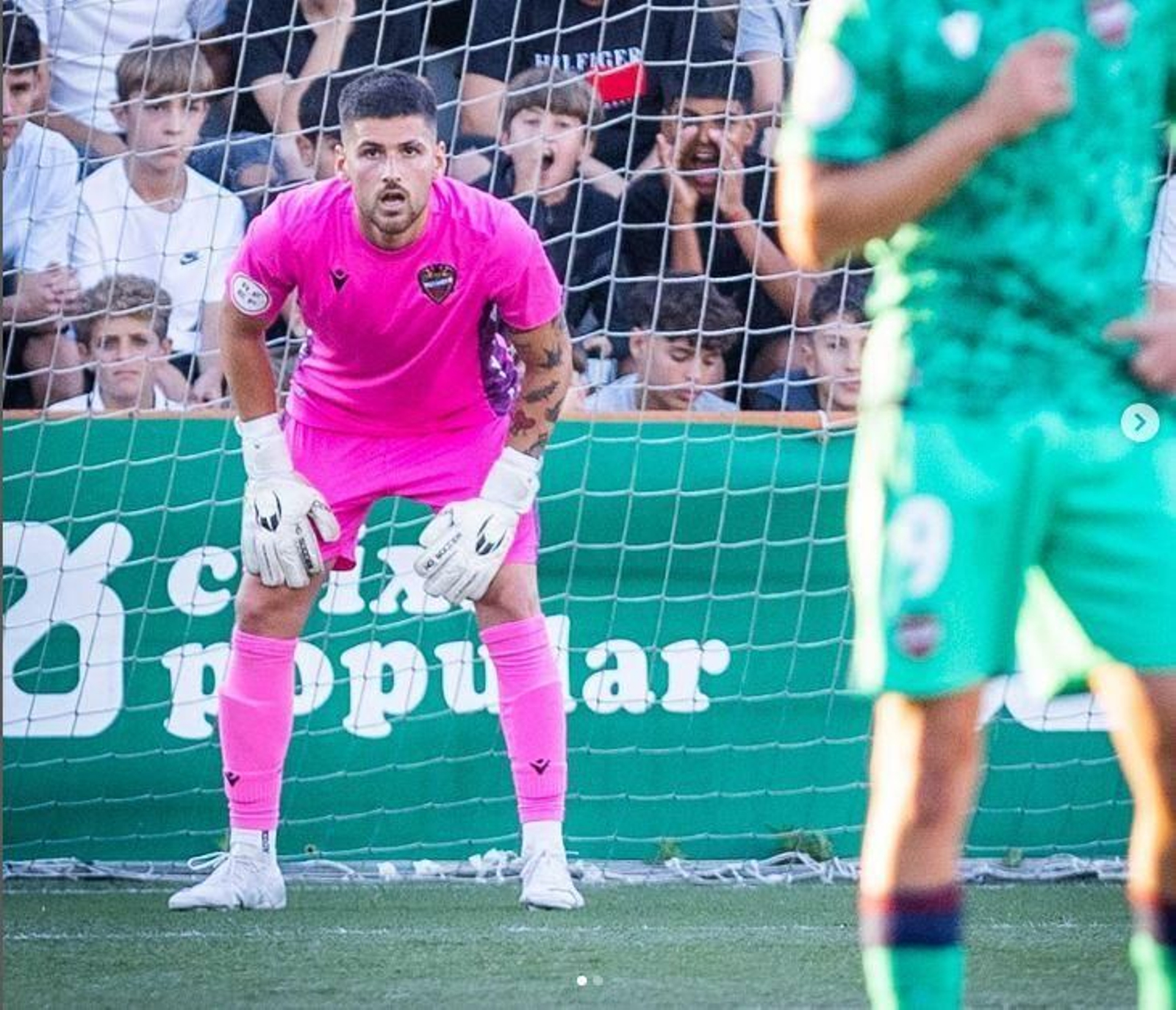 Adrián Romero, en un partido con el Levante Atlético Adrián Romero, en un partido con el Levante Atlético
