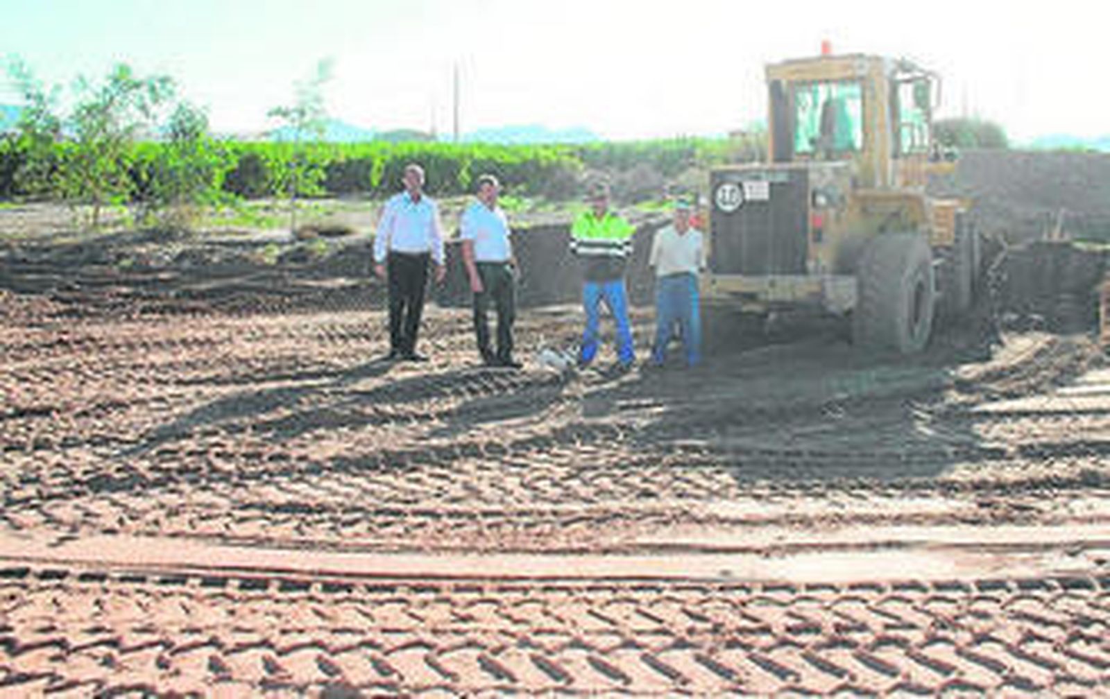 El edil Pedro Jesús Martínez ha visitado las obras.