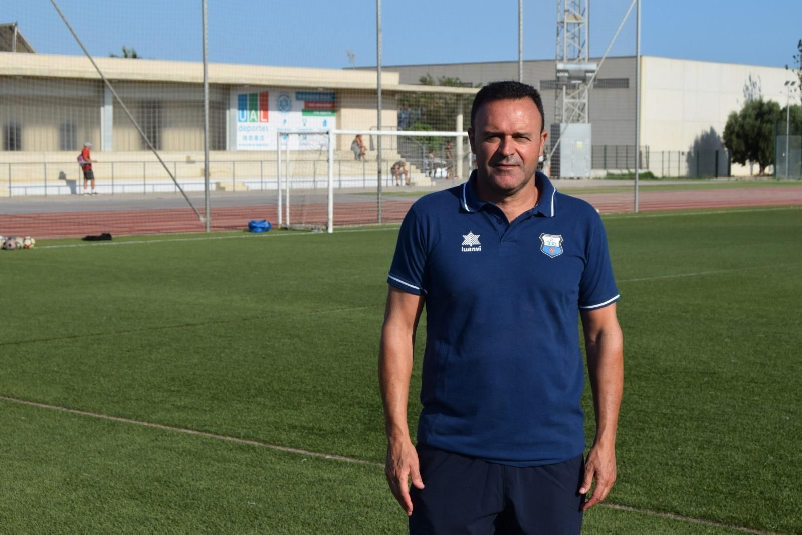 José María Salmerón en el campo universitario.