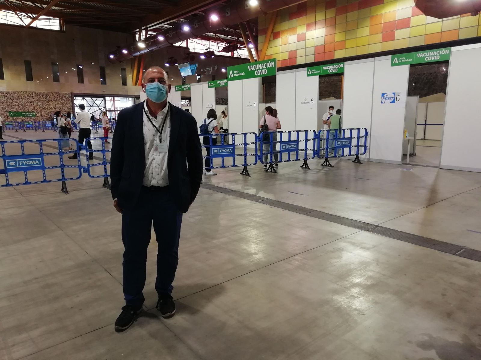 El director de Cuidados del Distrito Sanitario Málaga-Guadalhorce, Antonio Vázquez.