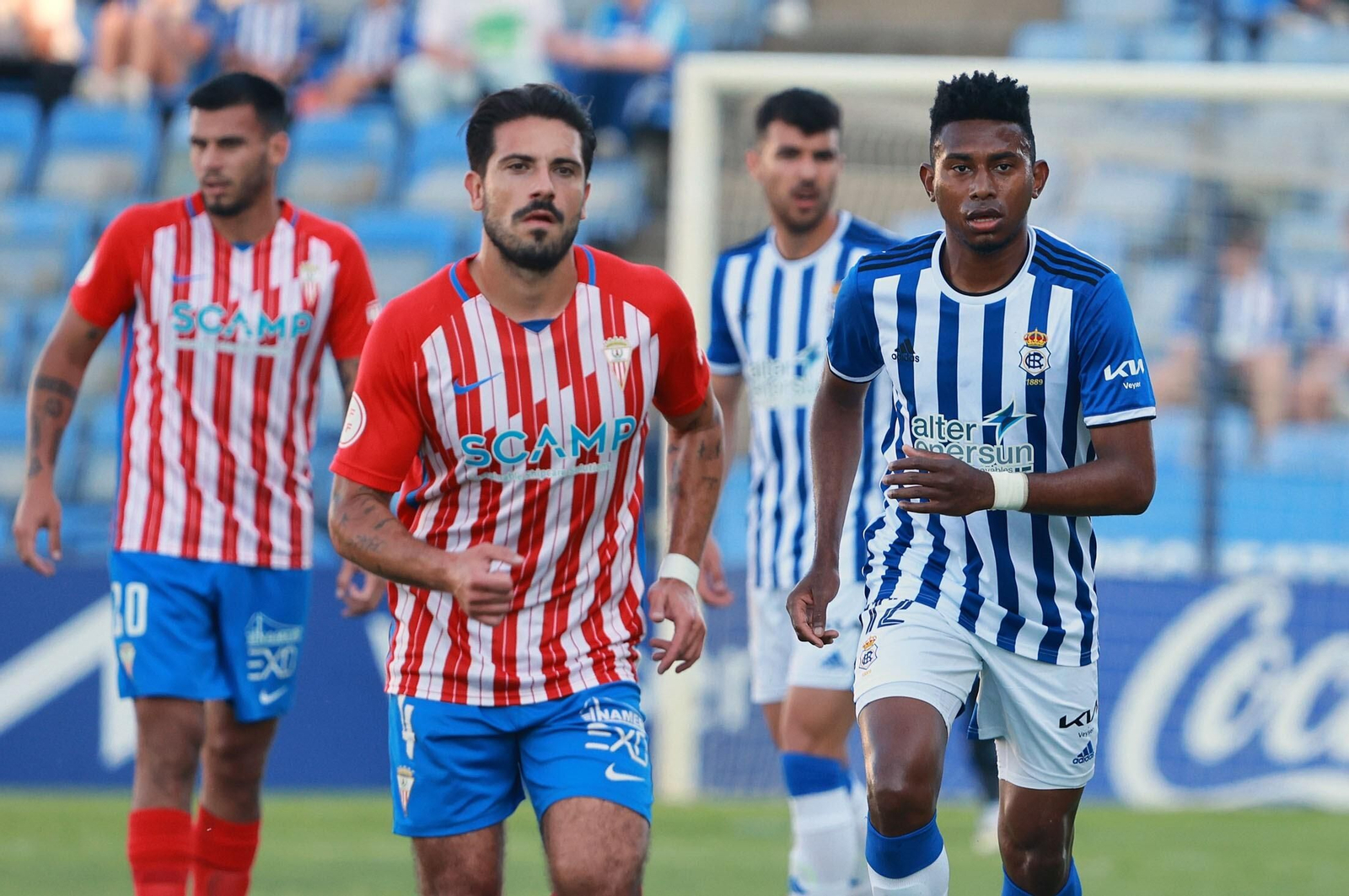 Josiel Núñez en su último partido en el Nuevo Colombino.