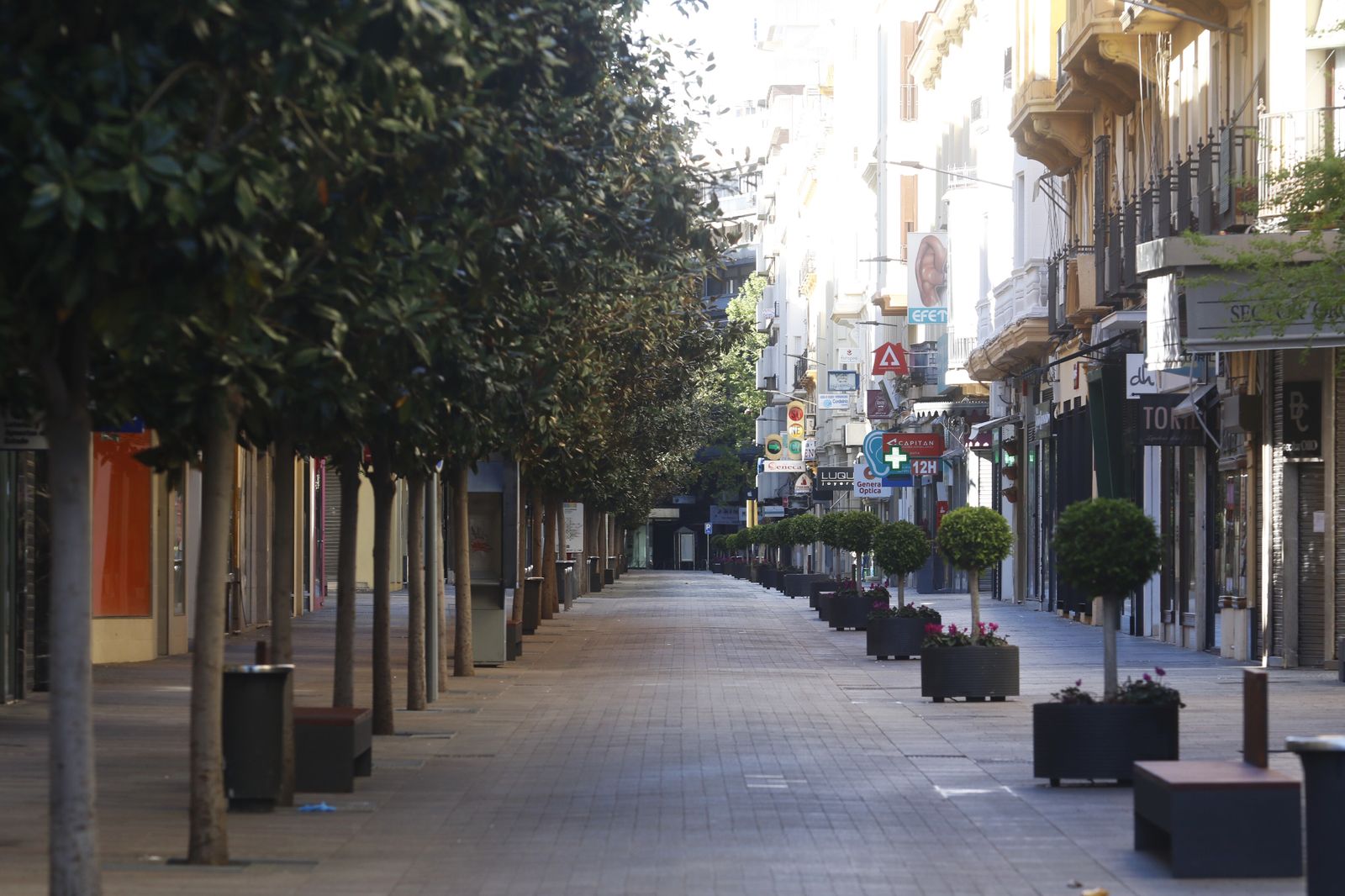 Estas son las fotografías de un Viernes de Dolores en plena cuarentena
