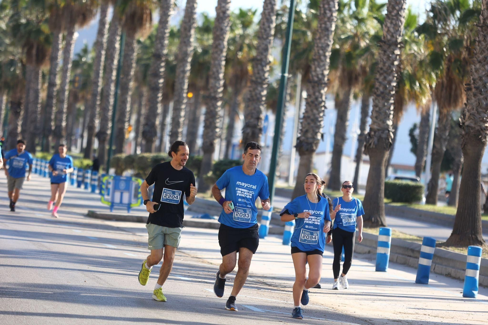 Las mejores fotos de la I Carrera Solidaria Mayoral de Málaga