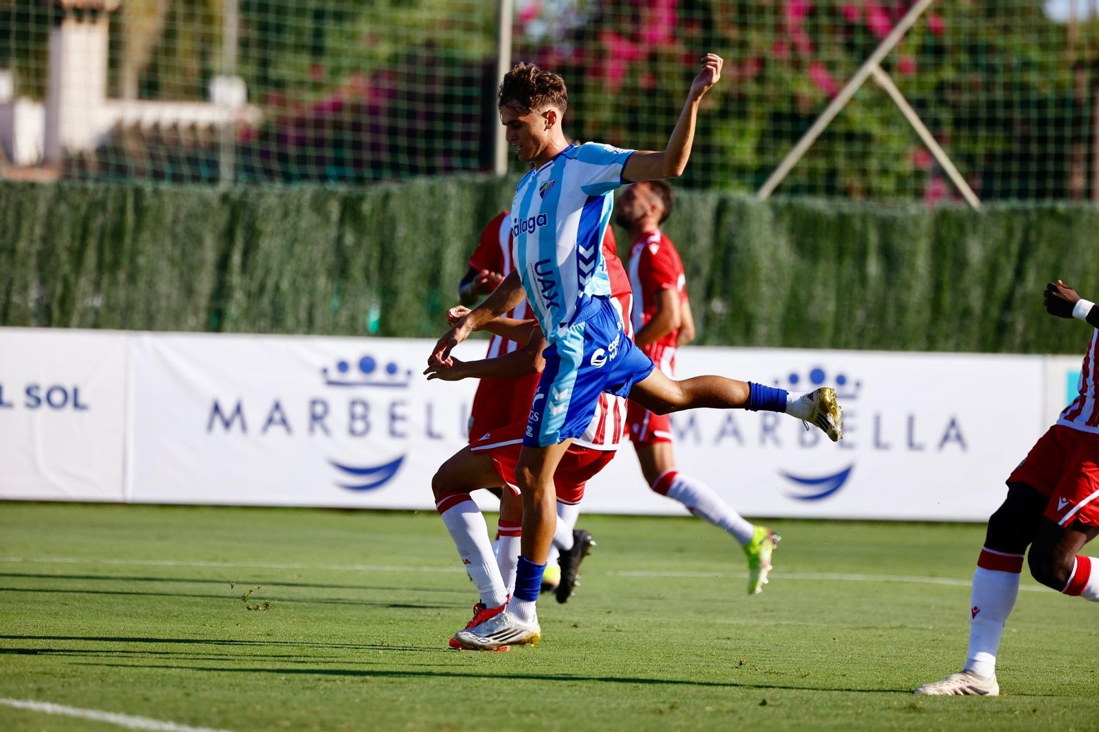 Almería-Málaga CF, en fotos