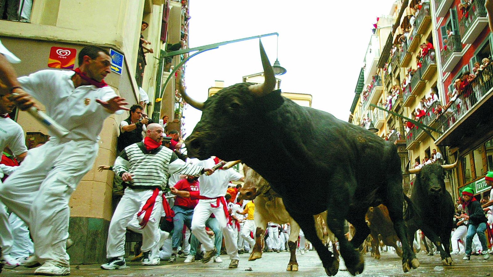 Encierro de los Sanfermines en 2003