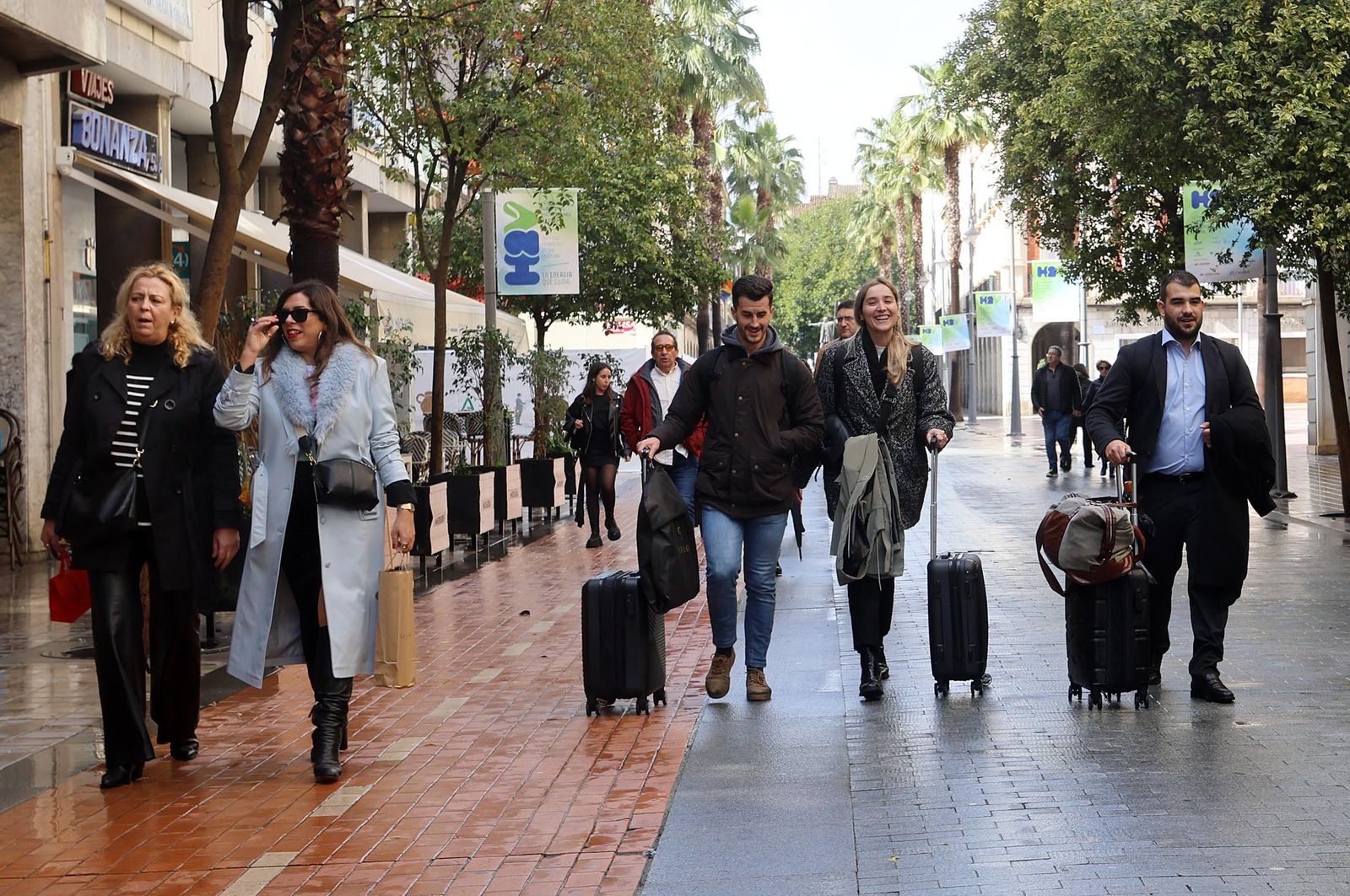 Imágenes del viernes 9 de febrero en Huelva