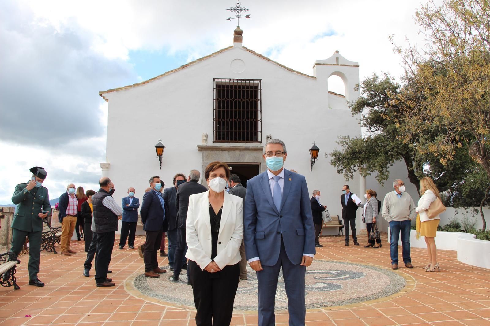 Inauguración del centro de interpretación de Fray Leopoldo en Alpandeire.
