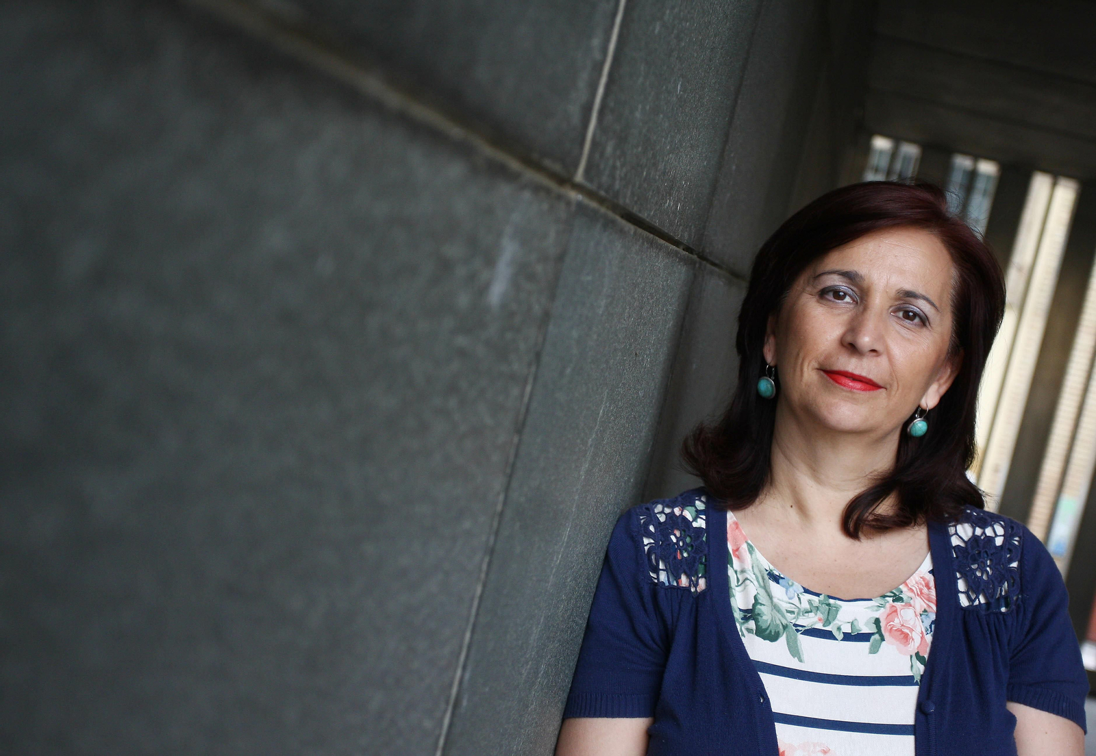 Ángeles García, alcaldesa en funciones de Cantillana y candidata del PSOE a la reelección.