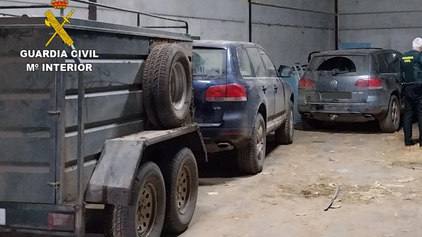 Vehículos intervenidos por la Guardia Civil Vehículos intervenidos por la Guardia Civil