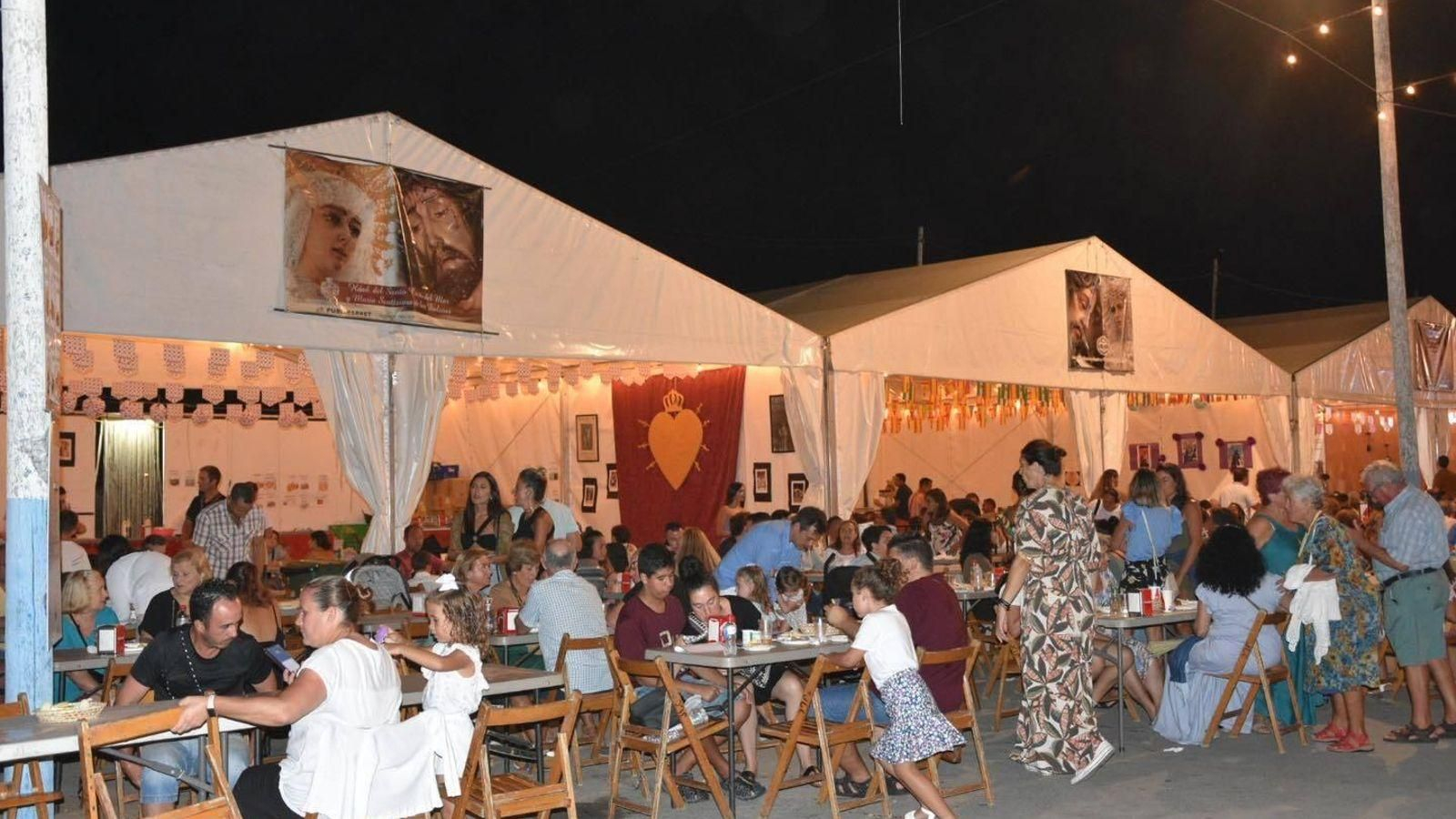 Casetas de la Feria de Punta Umbría de años anteriores.