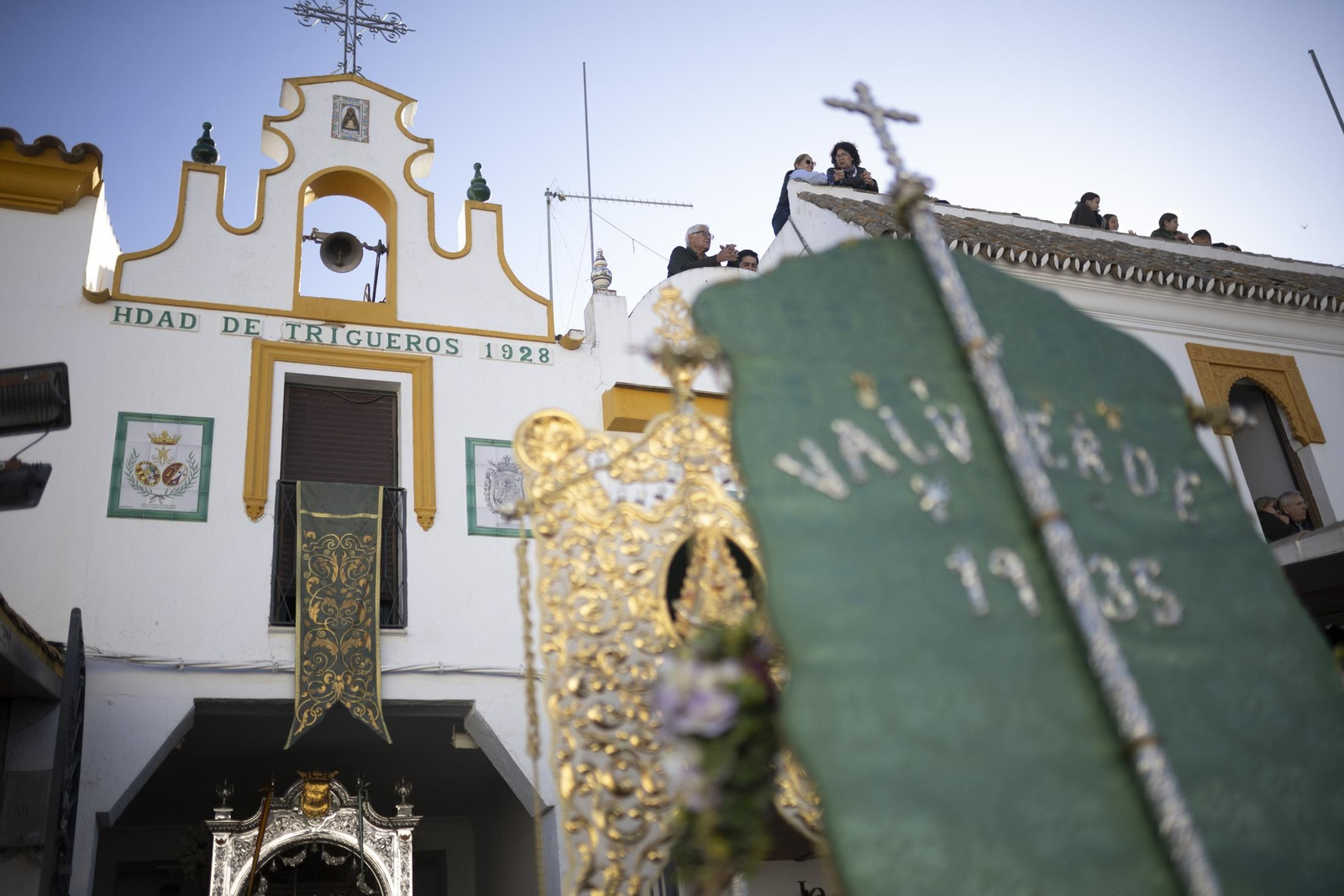 Las mejores imágenes de la procesión de la Virgen del Rocío en la aldea