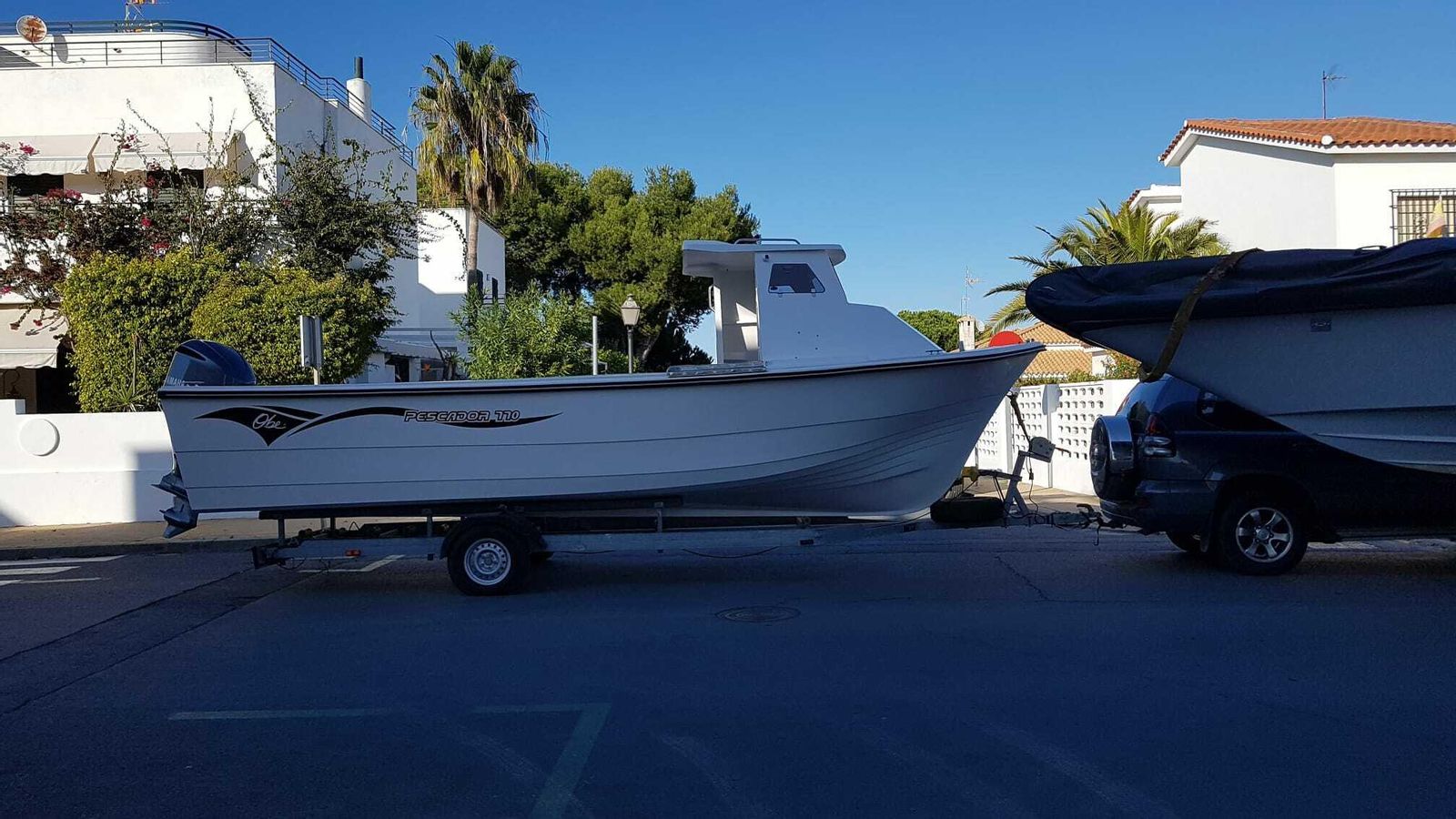 El barco de recreo aprehendido en Urbasur, también localizado sin tripulación.