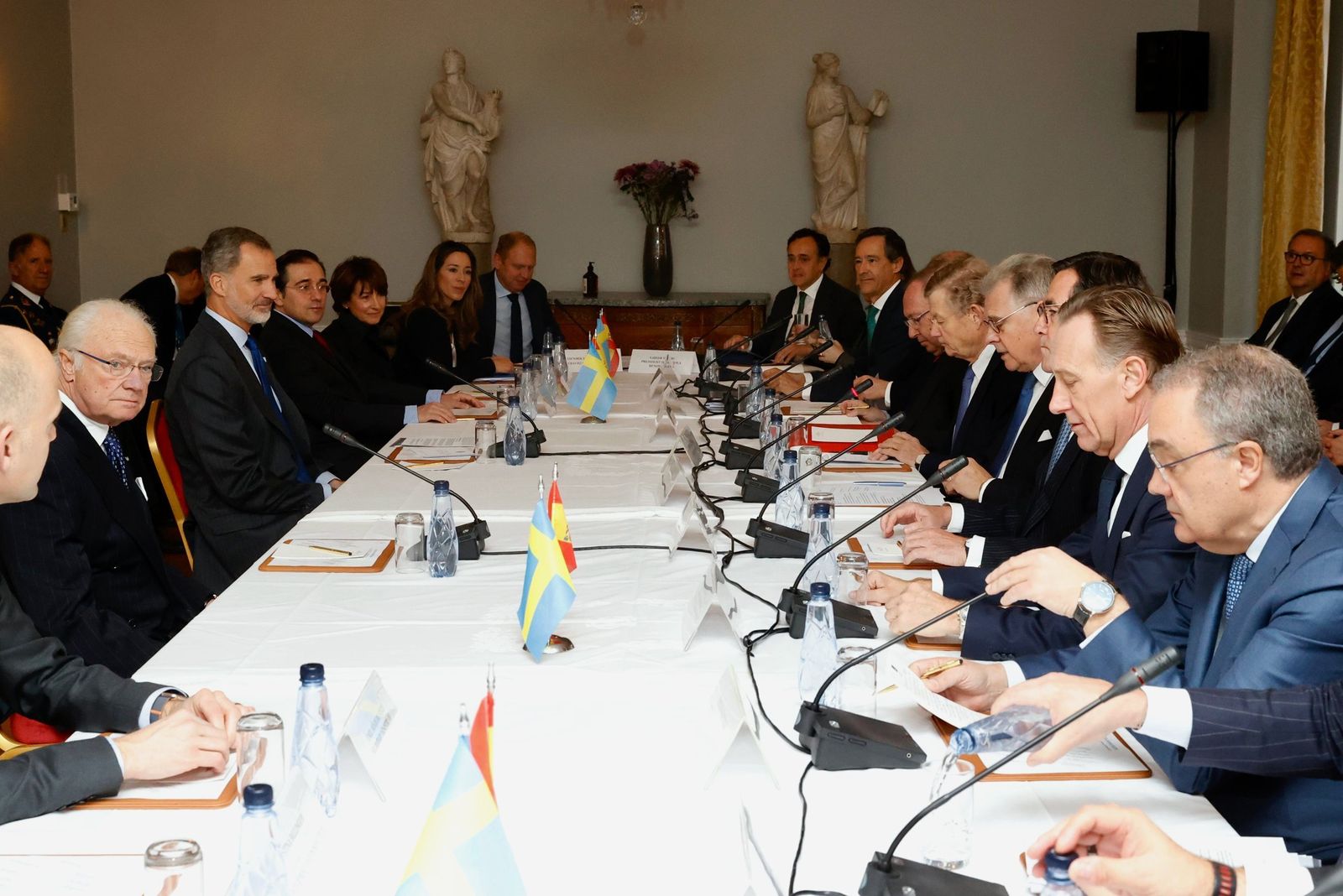 Fertiberia presenta a los Reyes de Suecia y España su proyecto.