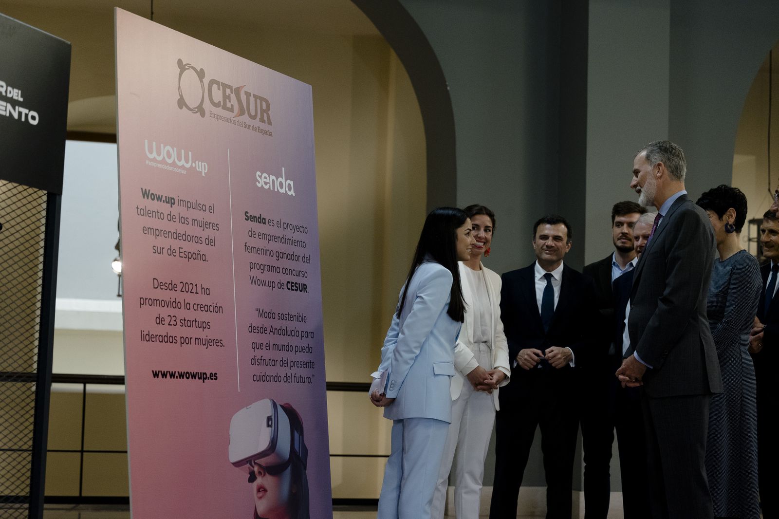 El rey Felipe VI visita Cádiz con motivo de la entrega del Premio Princesa de Girona Social 2024.