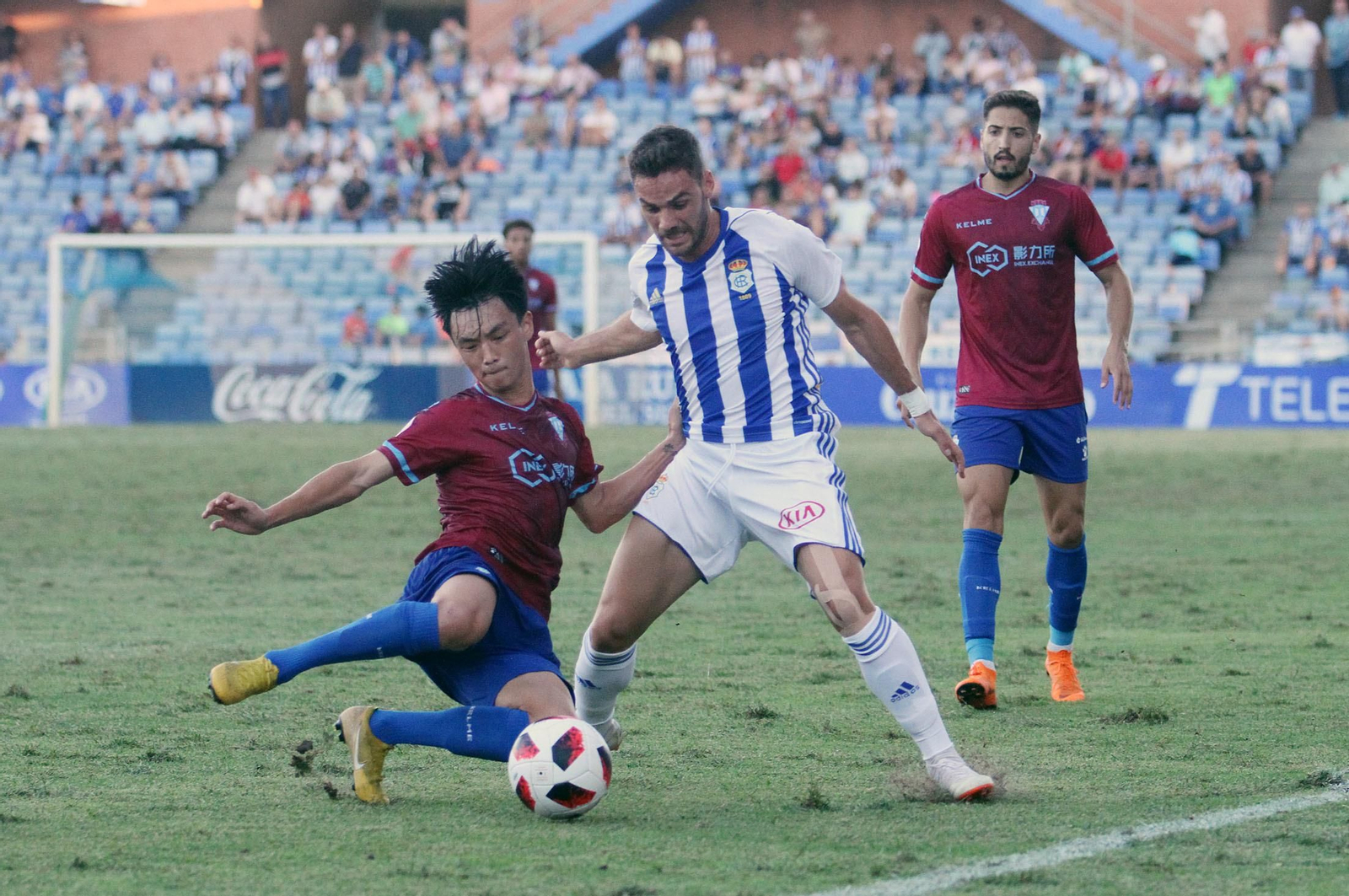 Imágenes del Recreativo de Huelva-Jumilla