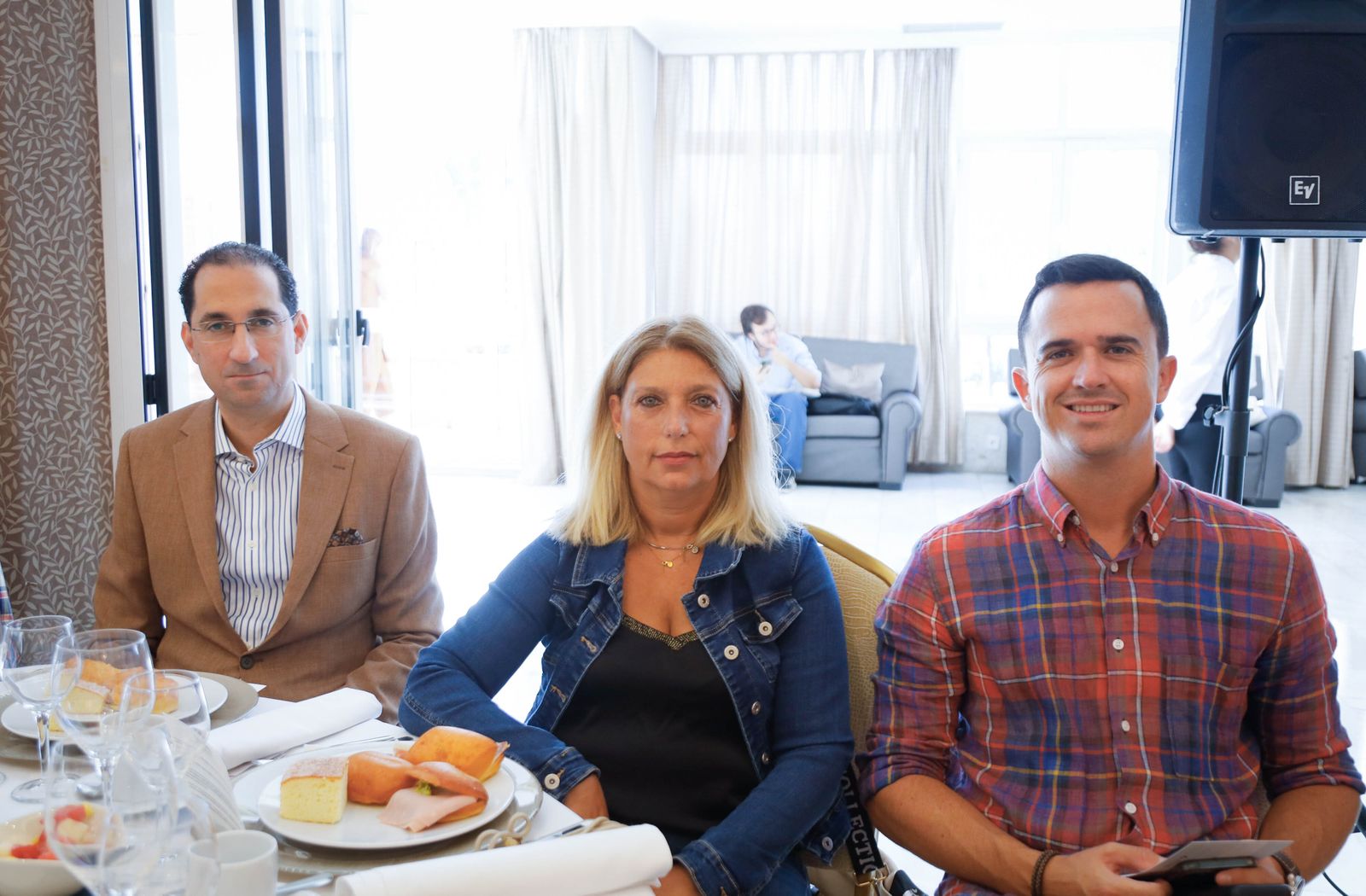 Imágenes del desayuno coloquio de Diario de Almería, con Jesús Barranco, CEO de La Unión