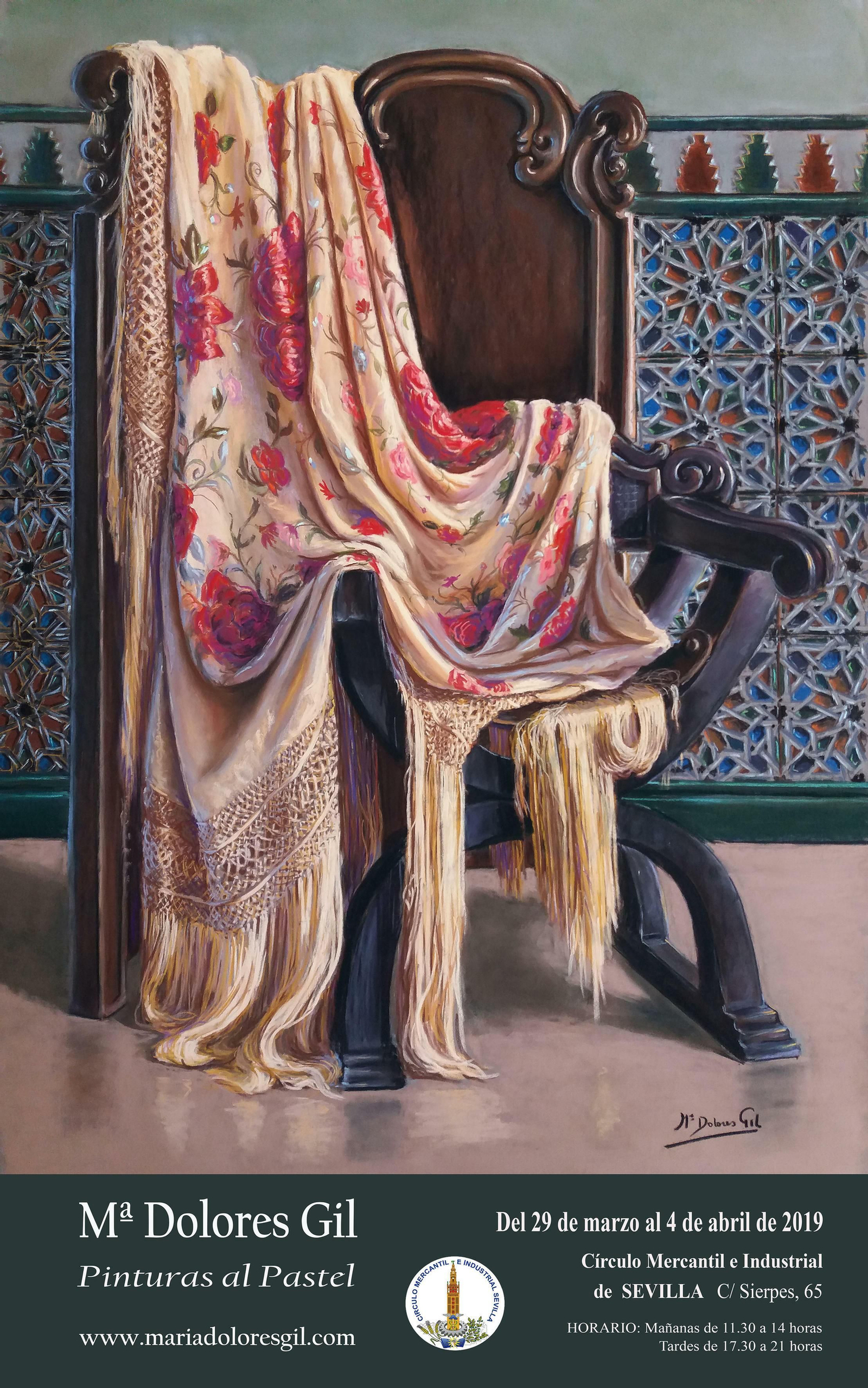 'Vintage', la pieza con la que María Dolores anuncia se nueva exposción.