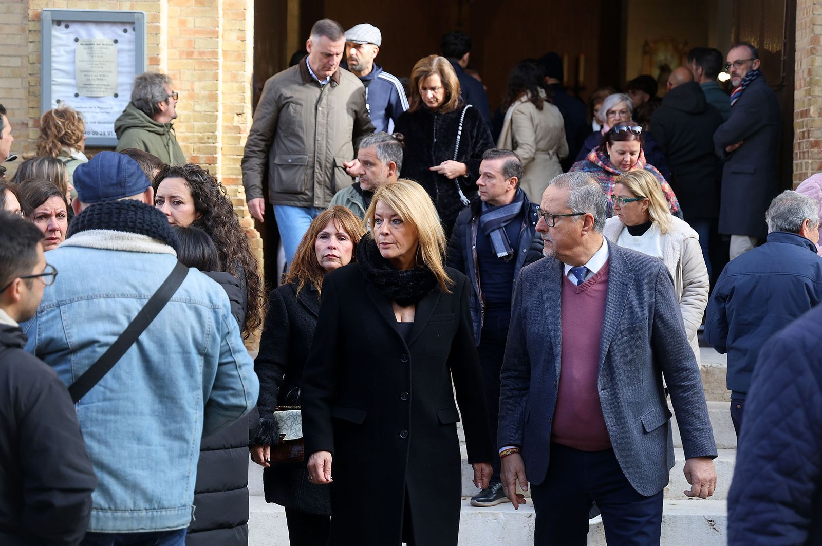 Fotografías de la misa de despedida a David Cordón