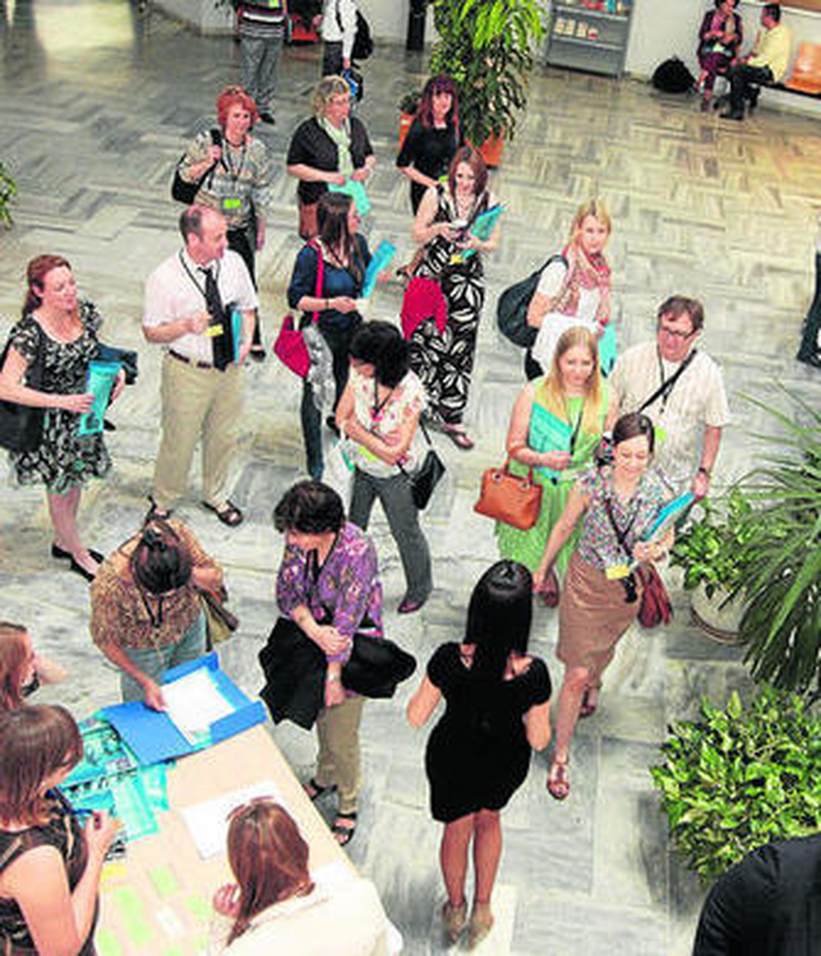 La Reunión Internacional de Erasmus se inauguró en la Facultad de Derecho.