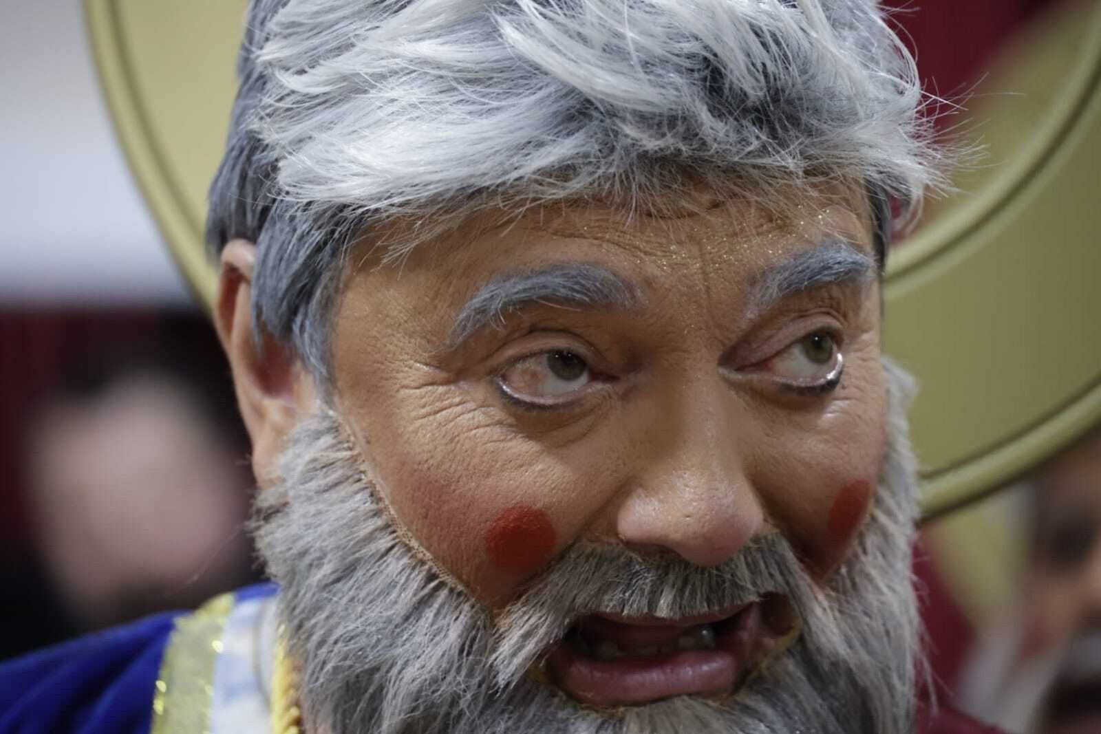 Chirigota Los del veredicto en camerinos