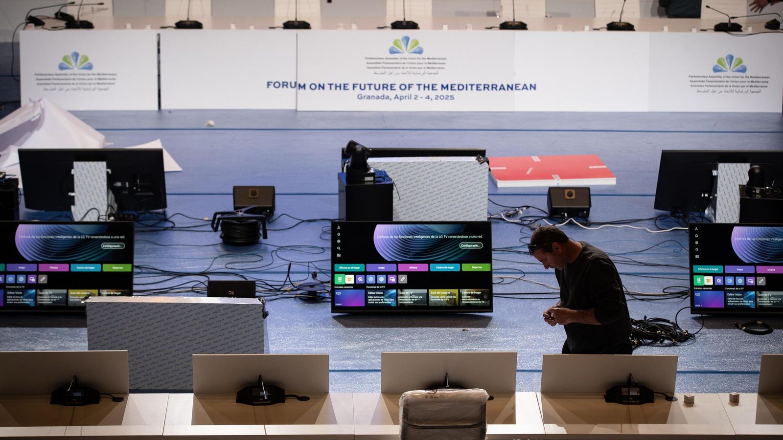 Mesa de trabajo del Foro Futuro del Mediterráneo