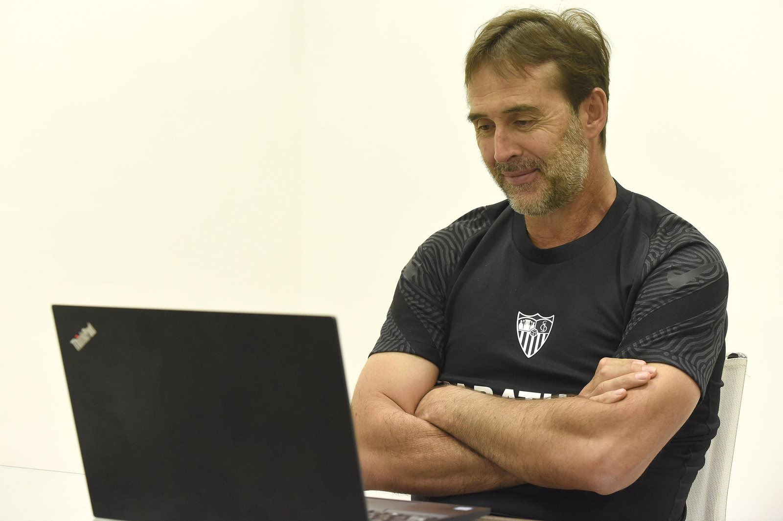 Julen Lopetegui, durante una entrevista concedida a este periódico.