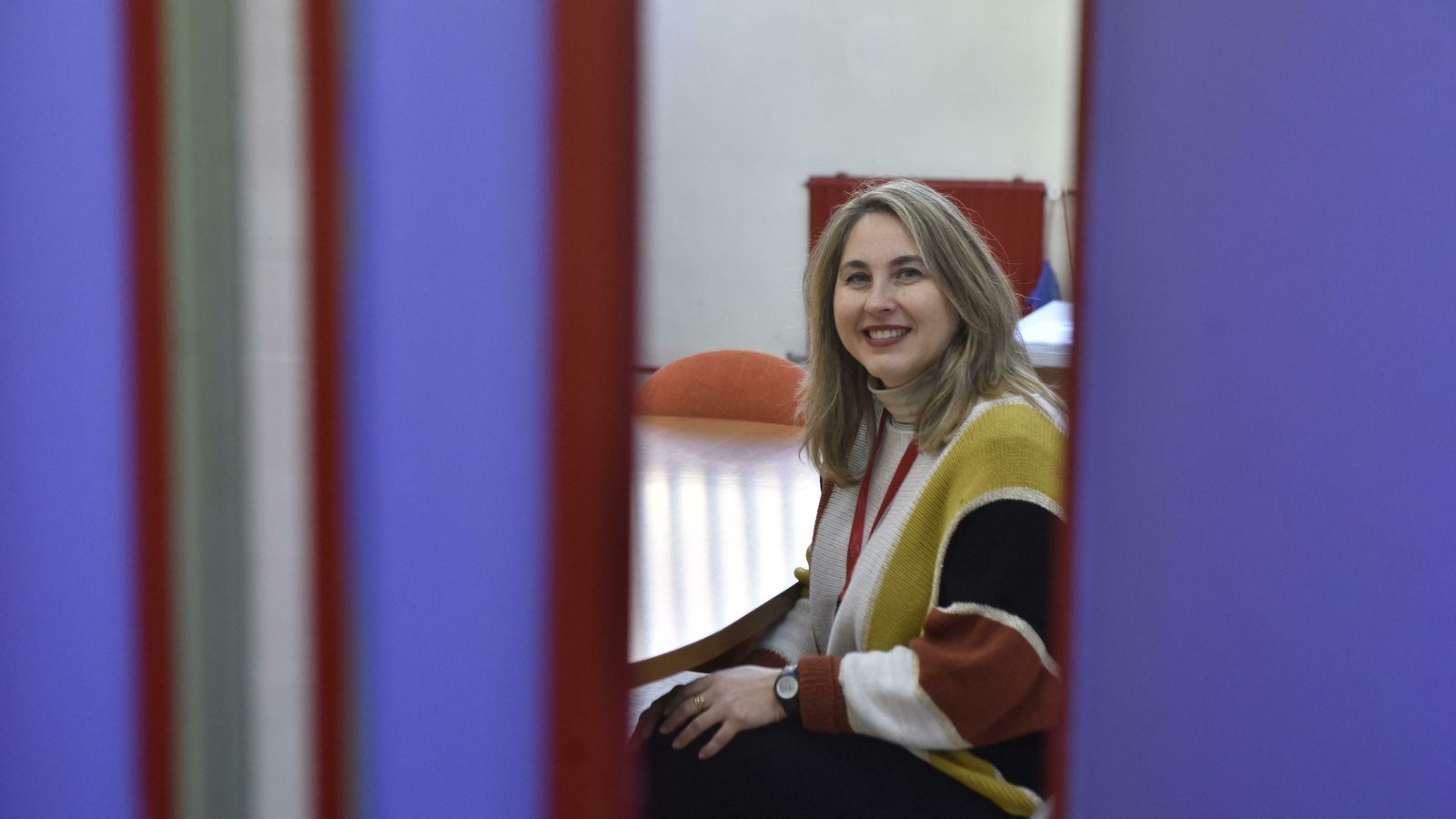 Rosario Ortiz imparte Enseñanza Evangélica hace cuatro cursos. Se convirtió a esta religión con 12 años.