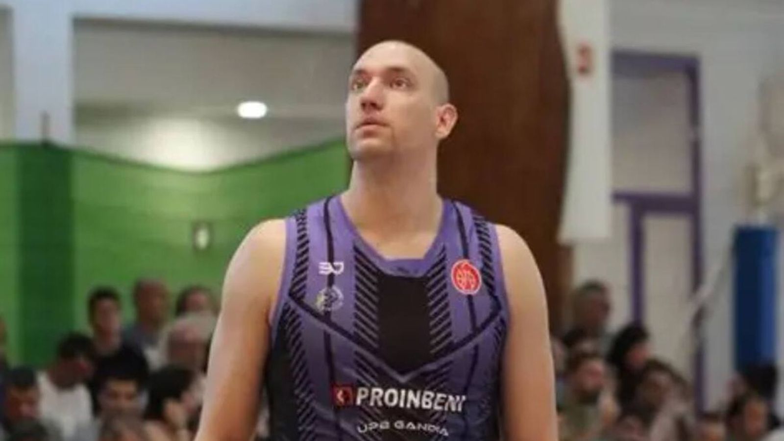 Dejan Ilincic, durante su etapa en Gandía