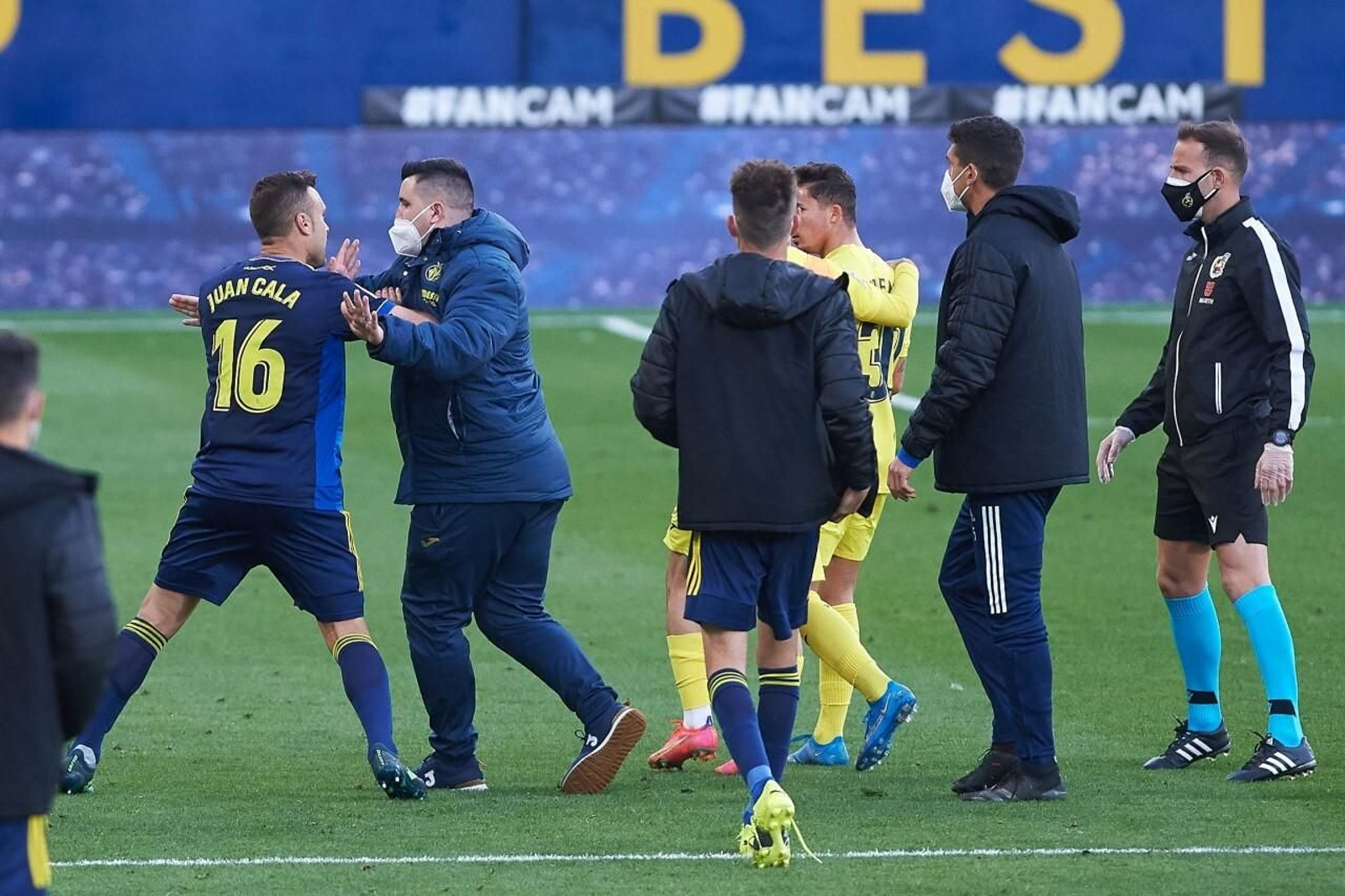 Las imágenes del Villarreal-CádizCF