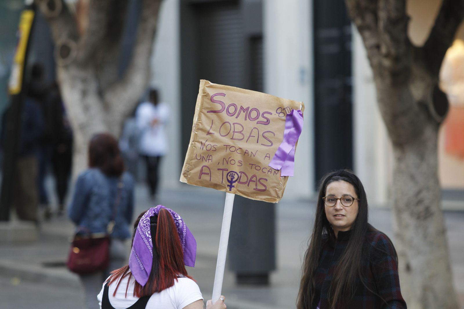 Fotogalería manifestación Día Internacional de la Mujer