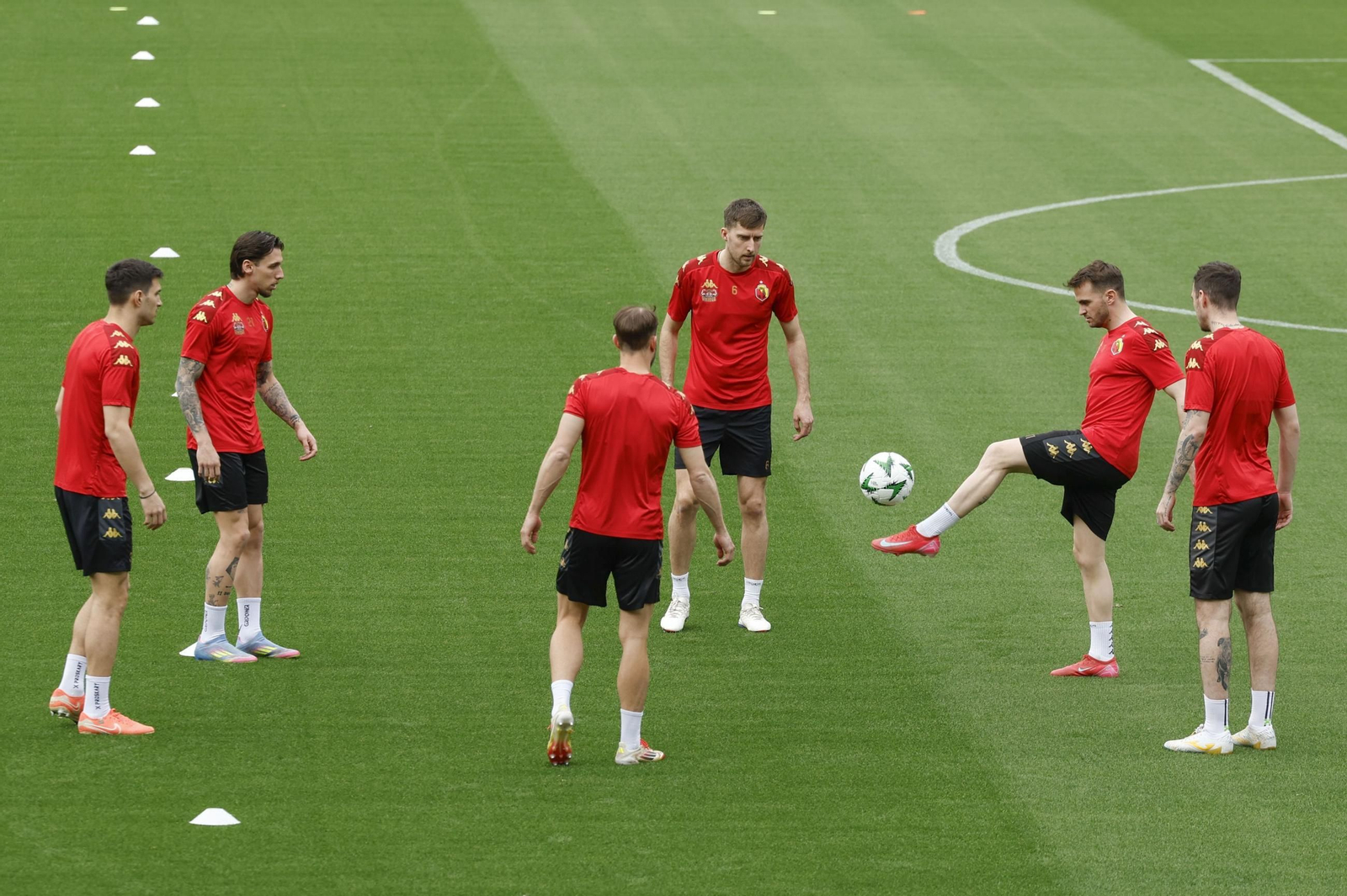 Las fotos de la previa del Betis - Jagiellonia