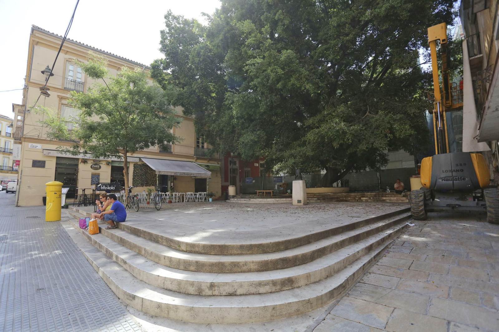 Imagen de la Plaza San Pedro de Alcántara.