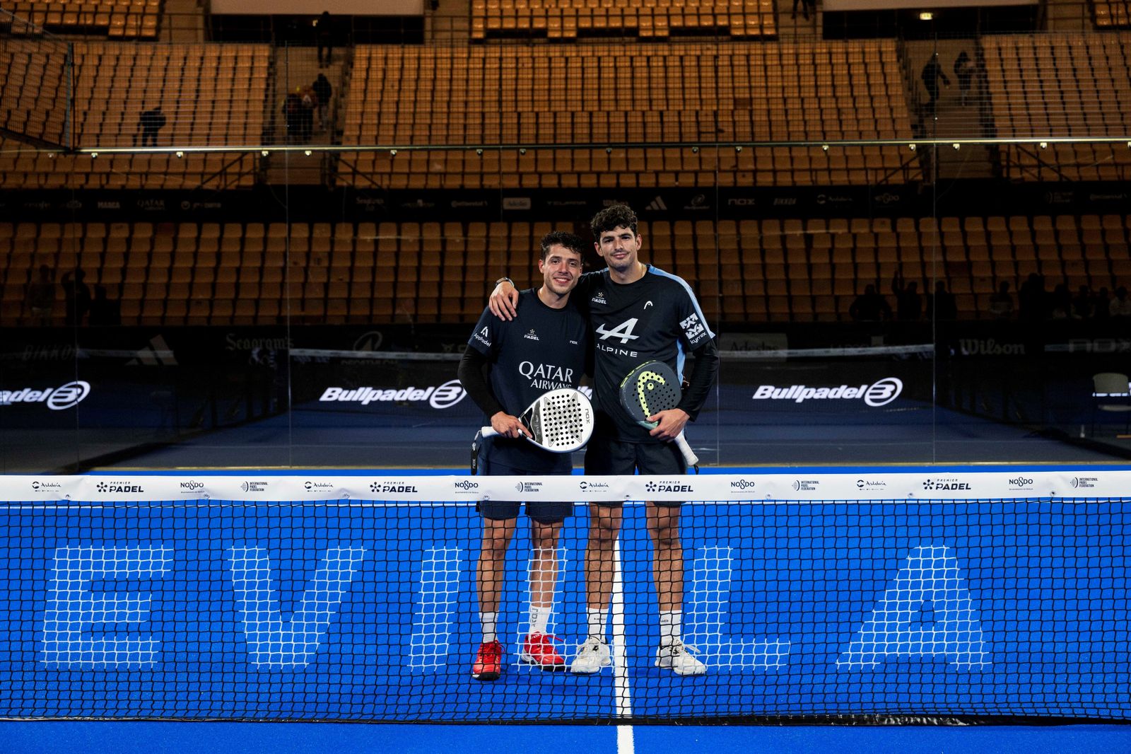 Las mejores fotos de la segunda jornada del pádel en el Estadio de la Cartuja