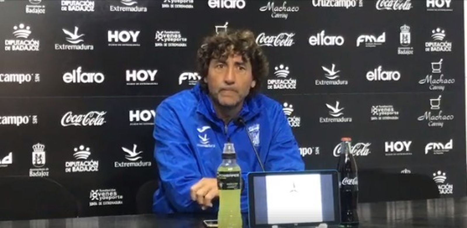 Patxi Salinas, entrenador del Badajoz