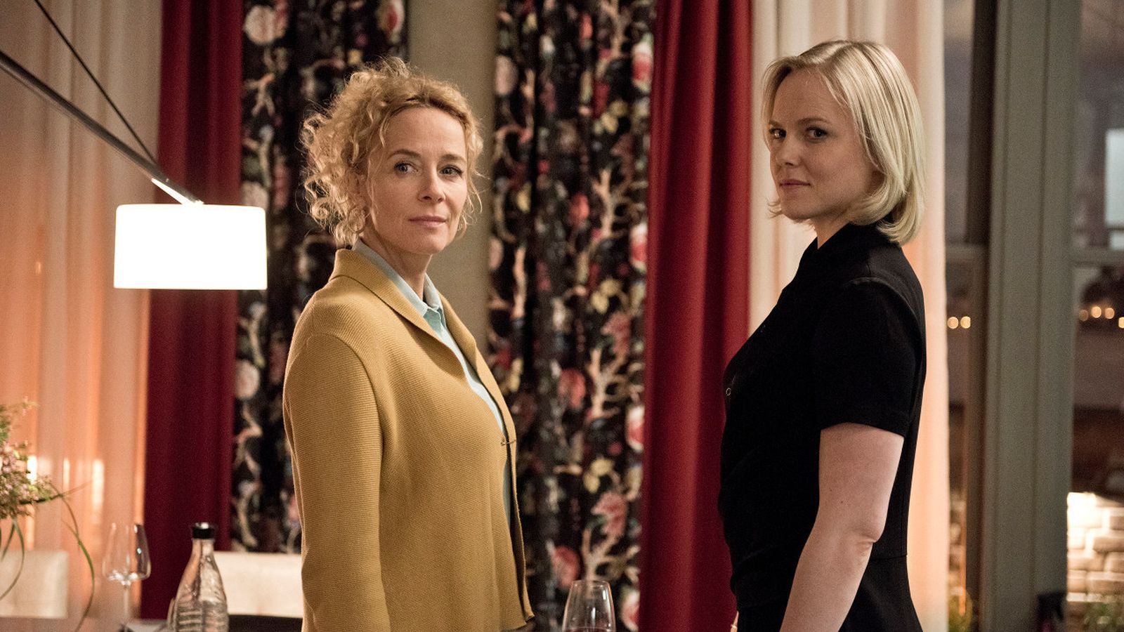 Katja Riemann e Ingrid Bolsø Berdal, en una escena de la película de Von Trotta.