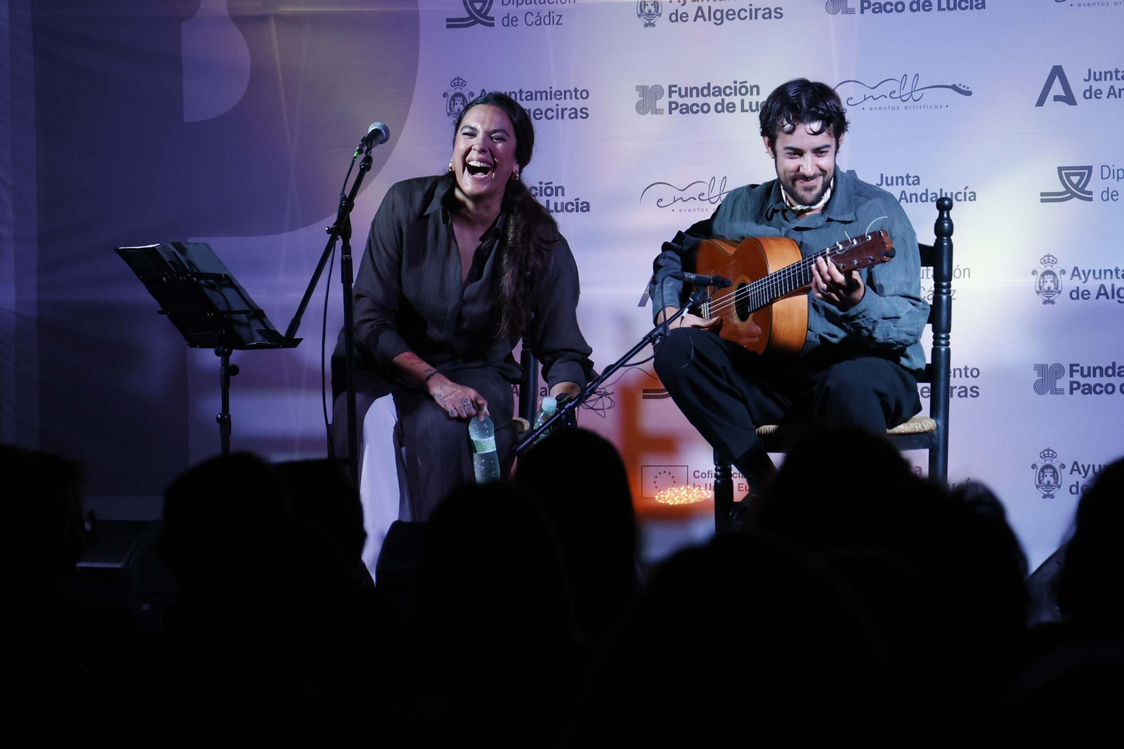 Fotos del concierto de Alba Molina y Victor Franco en el Centro de Paco de Lucía en Algeciras