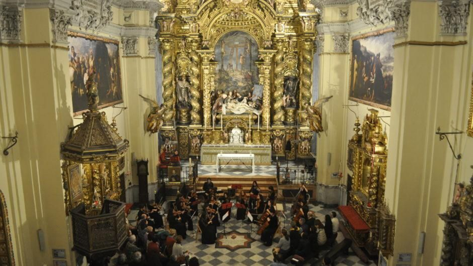 Concierto en la Iglesia de San Jorge del Hospital de la Caridad.