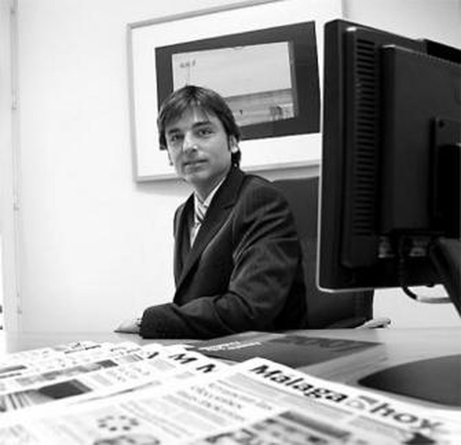 El nuevo director comercial de 'Málaga Hoy', Celso Chocomeli.