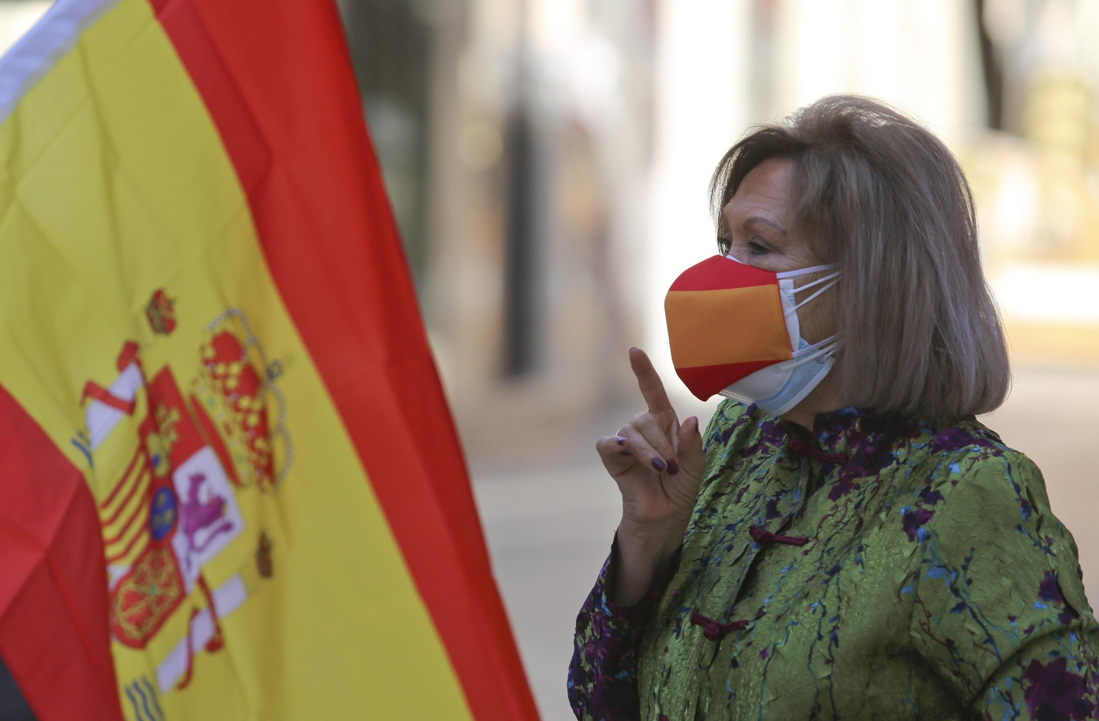Las fotos de la cacerolada en Málaga contra el Gobierno por el coronavirus