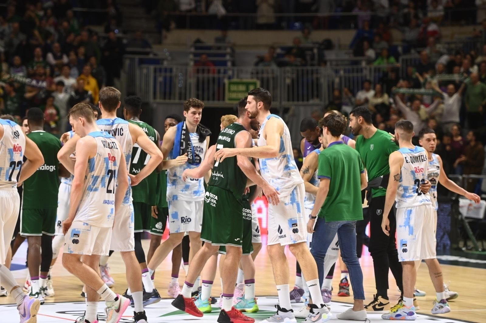 El Unicaja - Río Breogan, en fotos