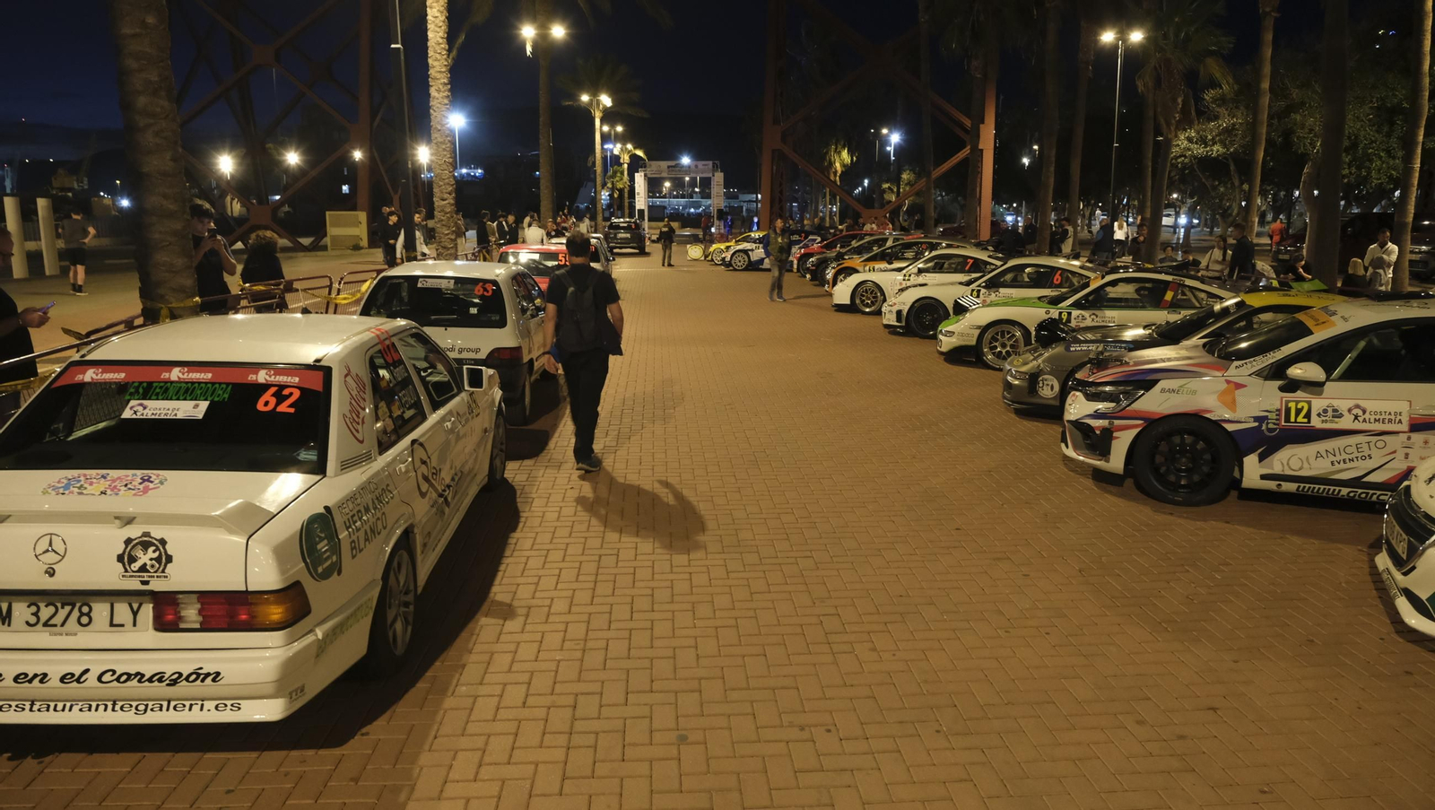 La salida de la 50 edición del Rallye Costa de Almería, en imágenes