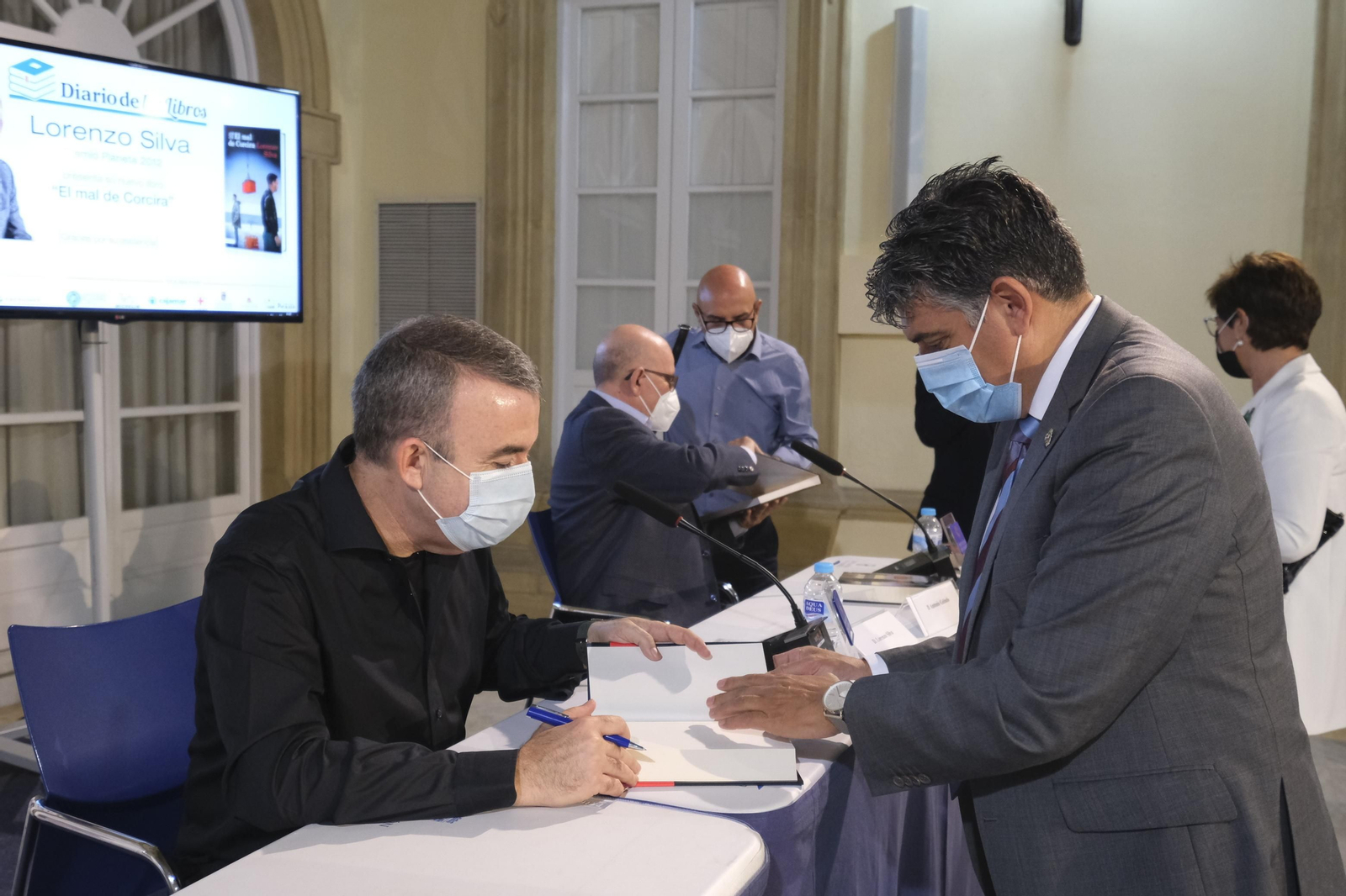 Fotogalería El Diario de los Libros. Lorenzo Silva.