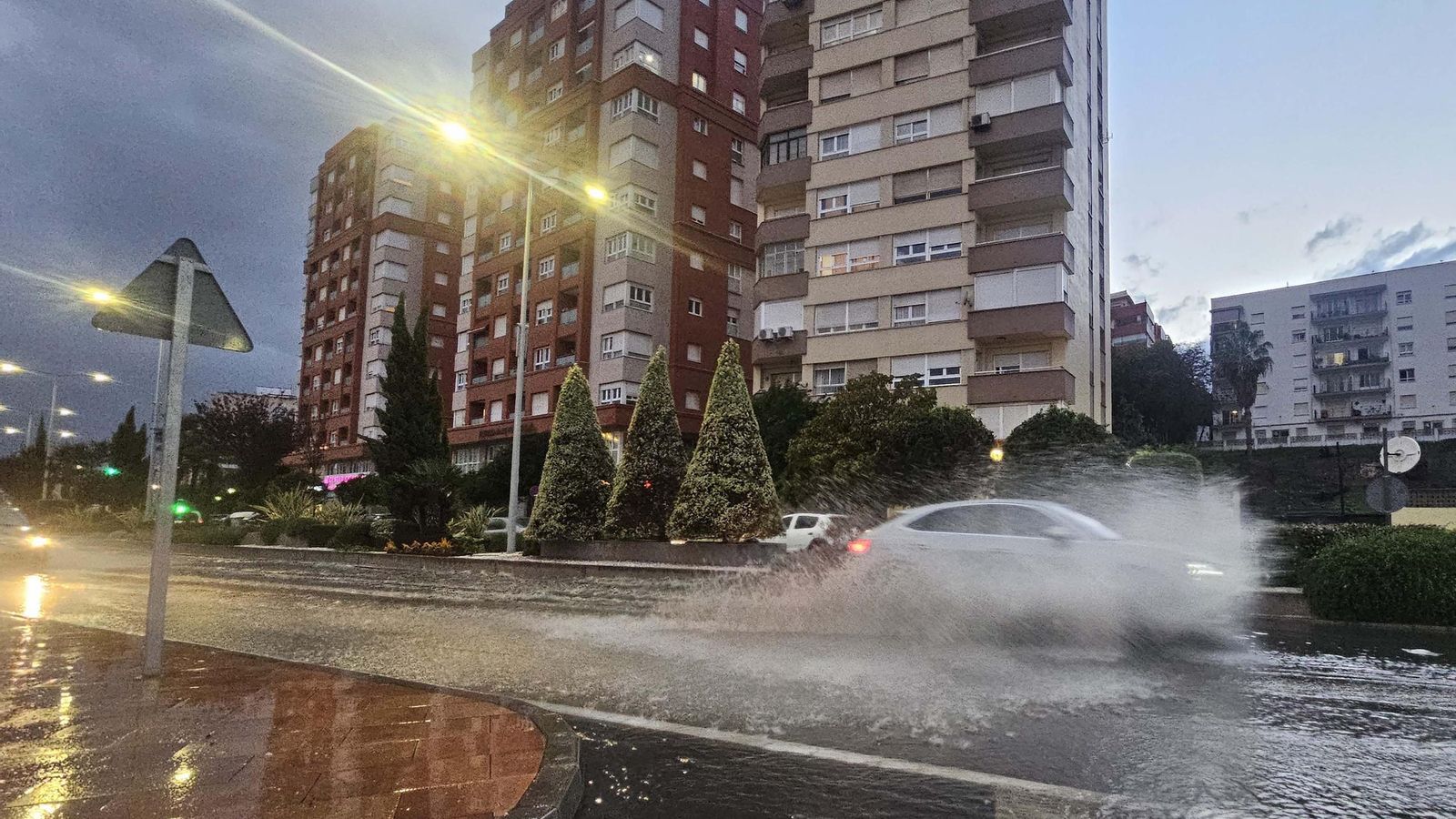 Las fotos del temporal de lluvia en el Campo de Gibraltar